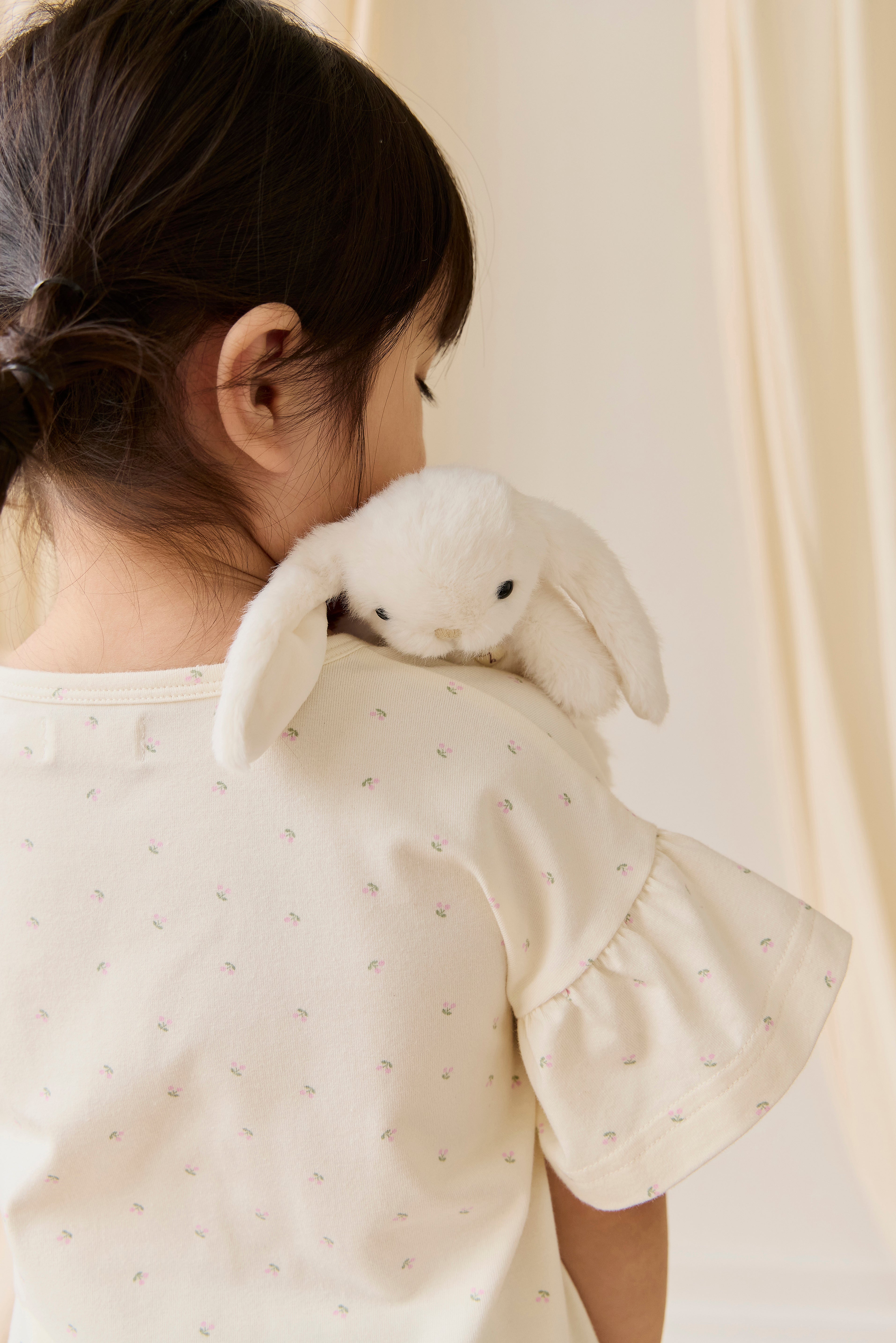 Organic Cotton Caydence Top - Ditsy Cherries