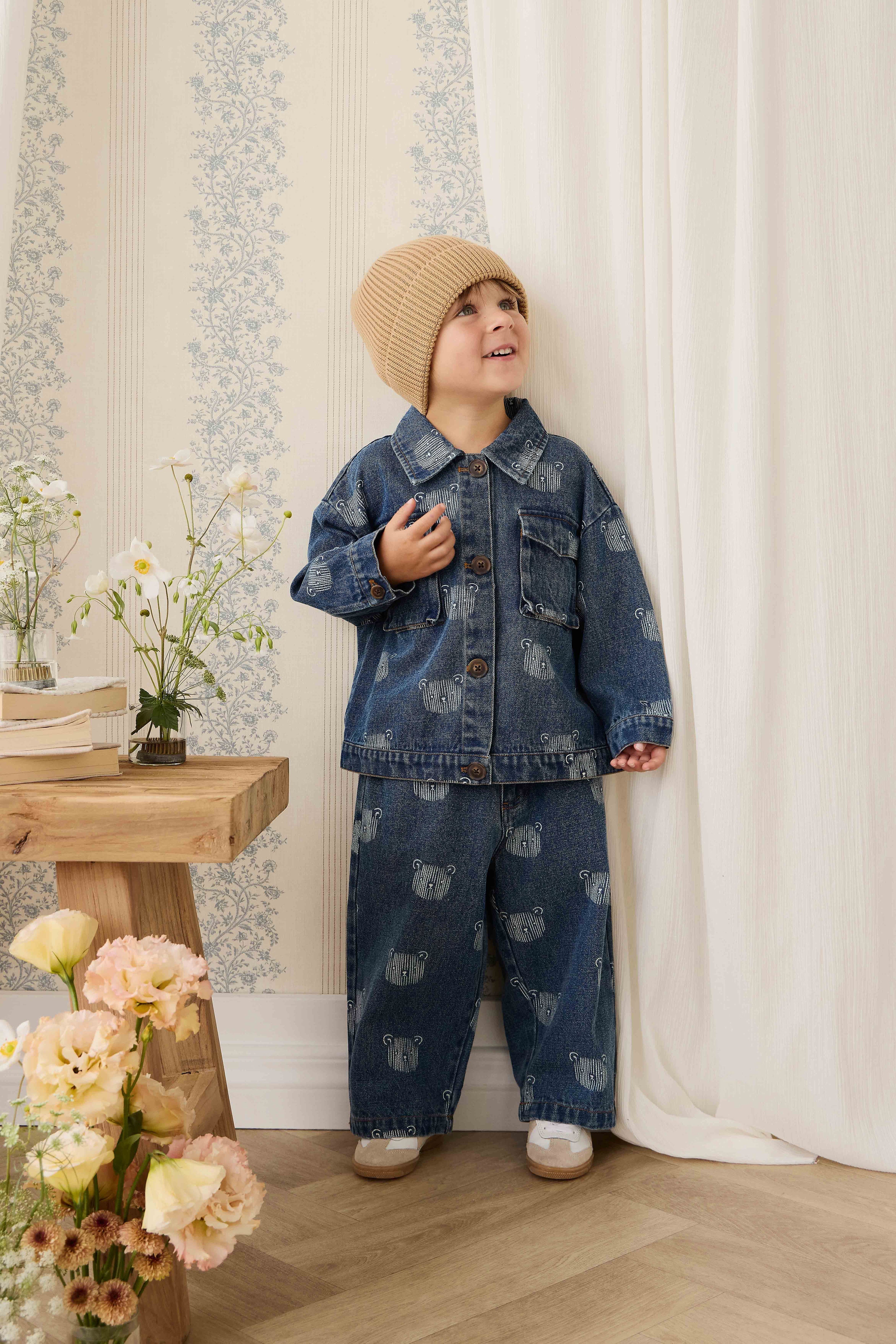 Linus Denim Pant - Teddy Face Denim
