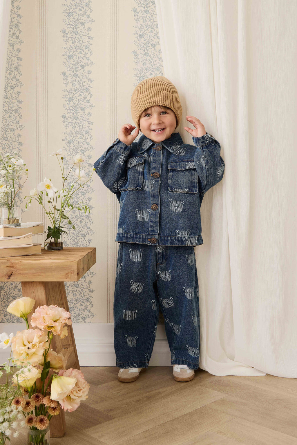 Linus Denim Pant - Teddy Face Denim