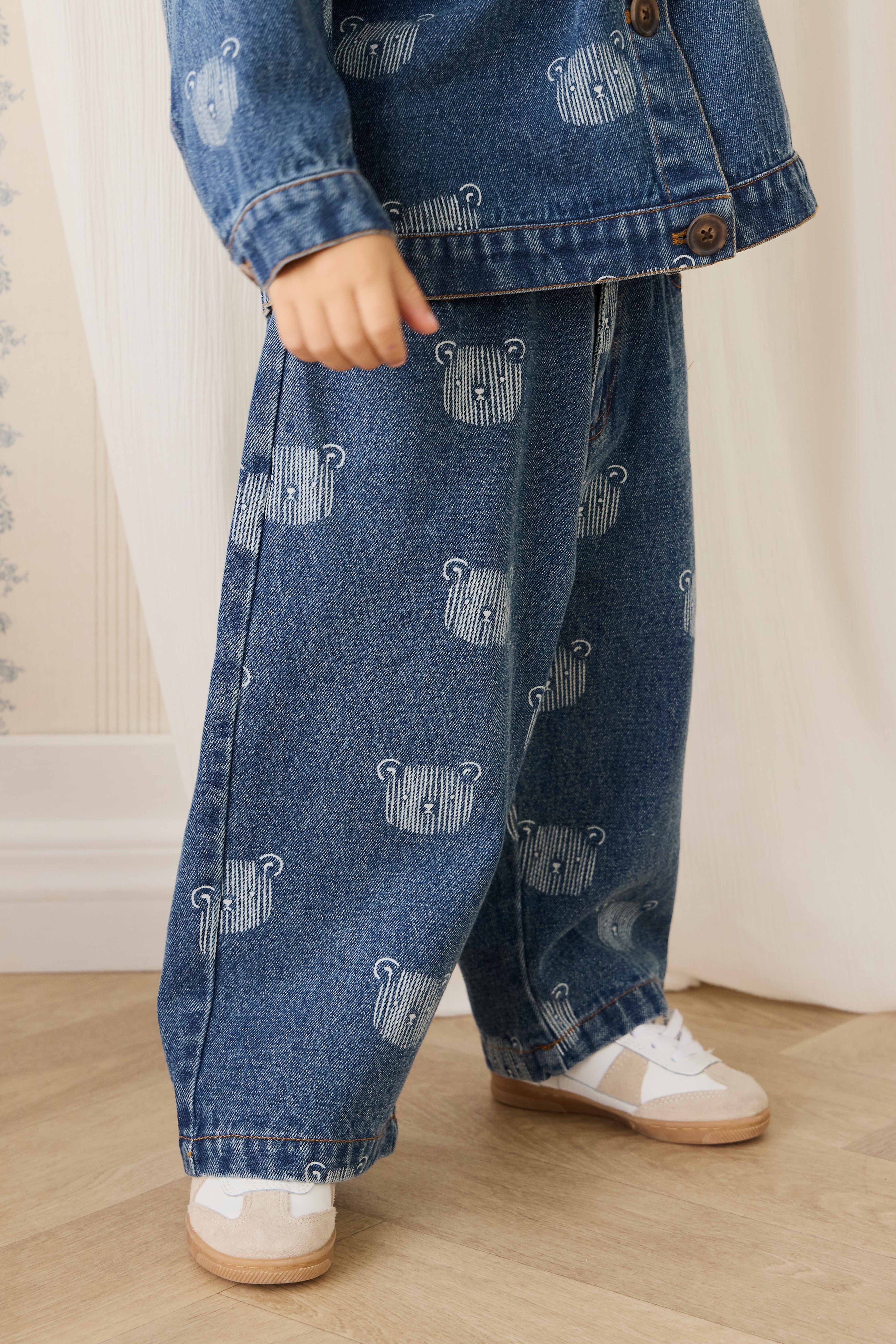 Linus Denim Pant - Teddy Face Denim