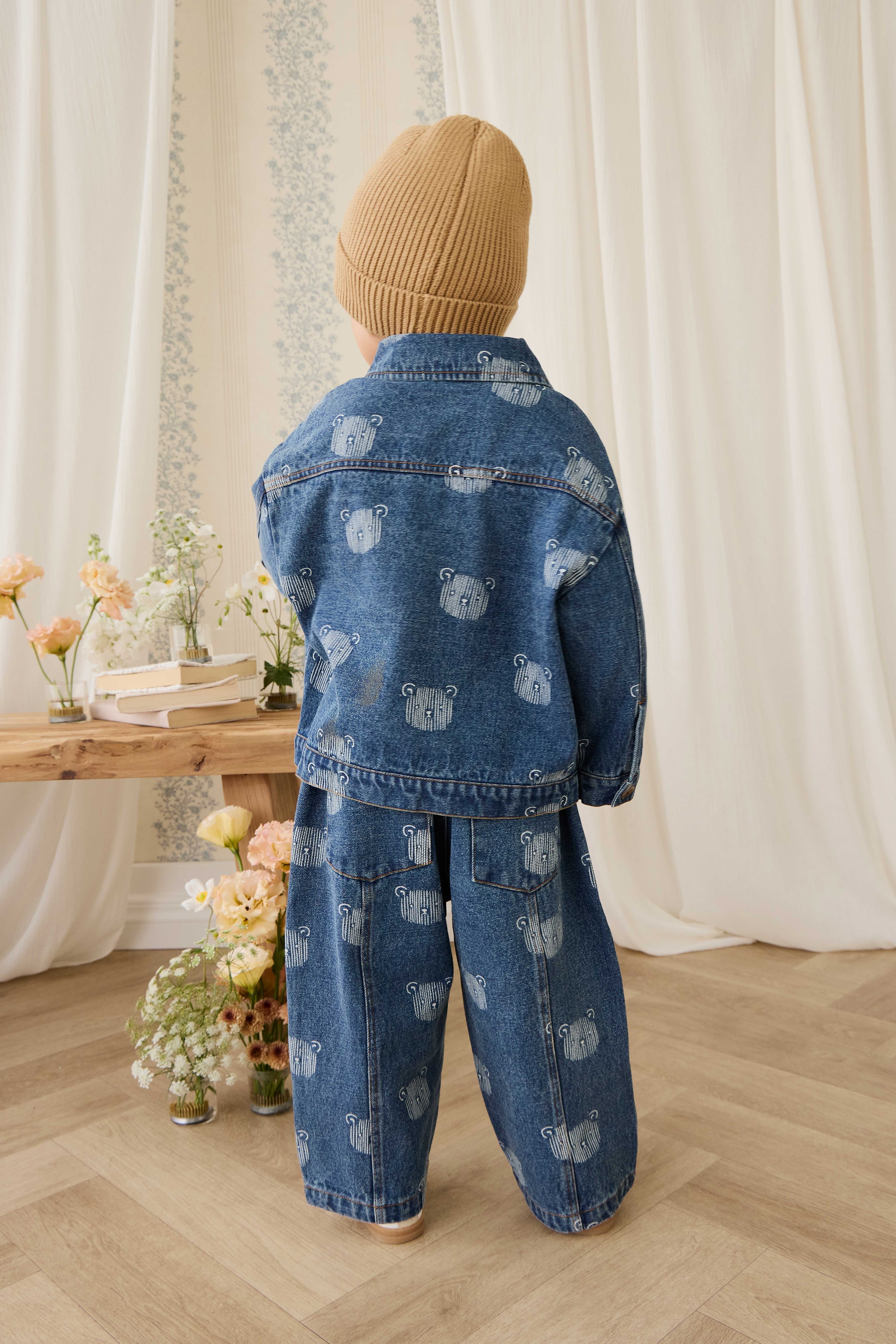 Linus Denim Pant - Teddy Face Denim