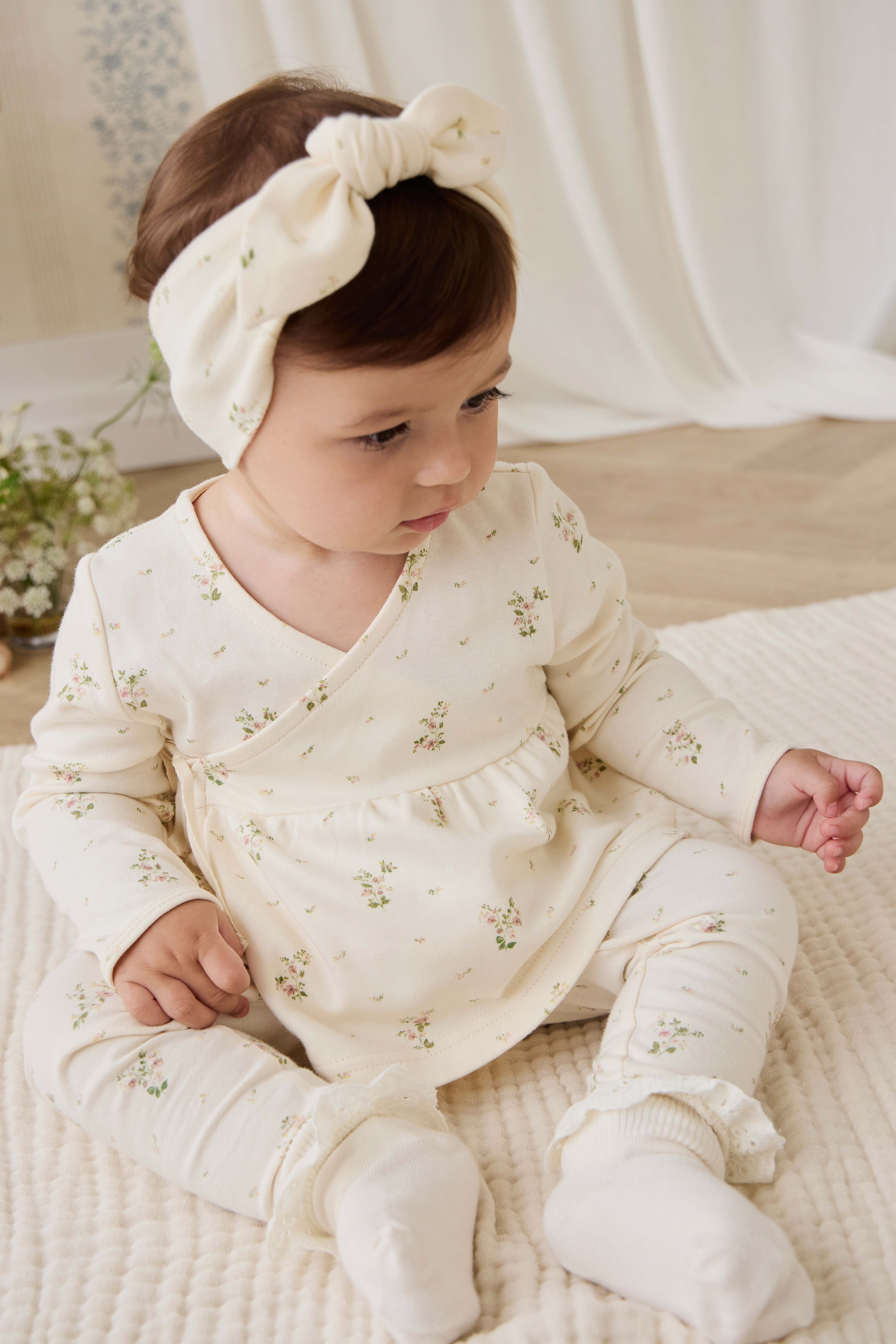 Organic Cotton Everyday Legging - Josepha Egret Small