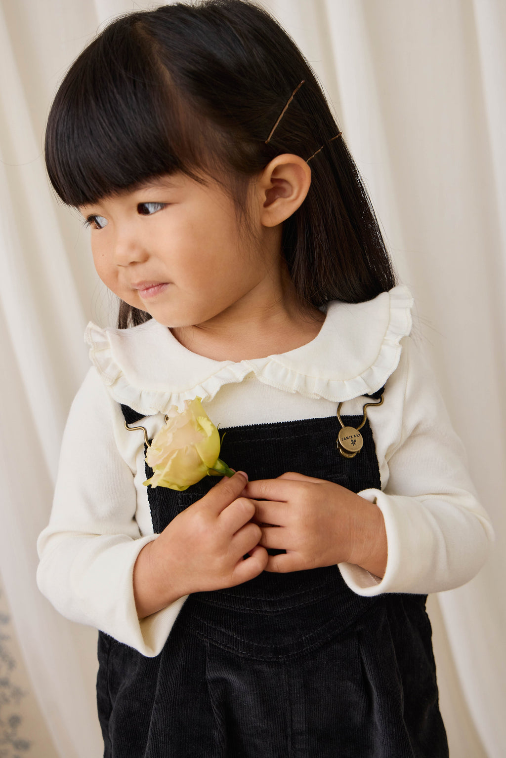 Adelaide Overall - Black Sesame