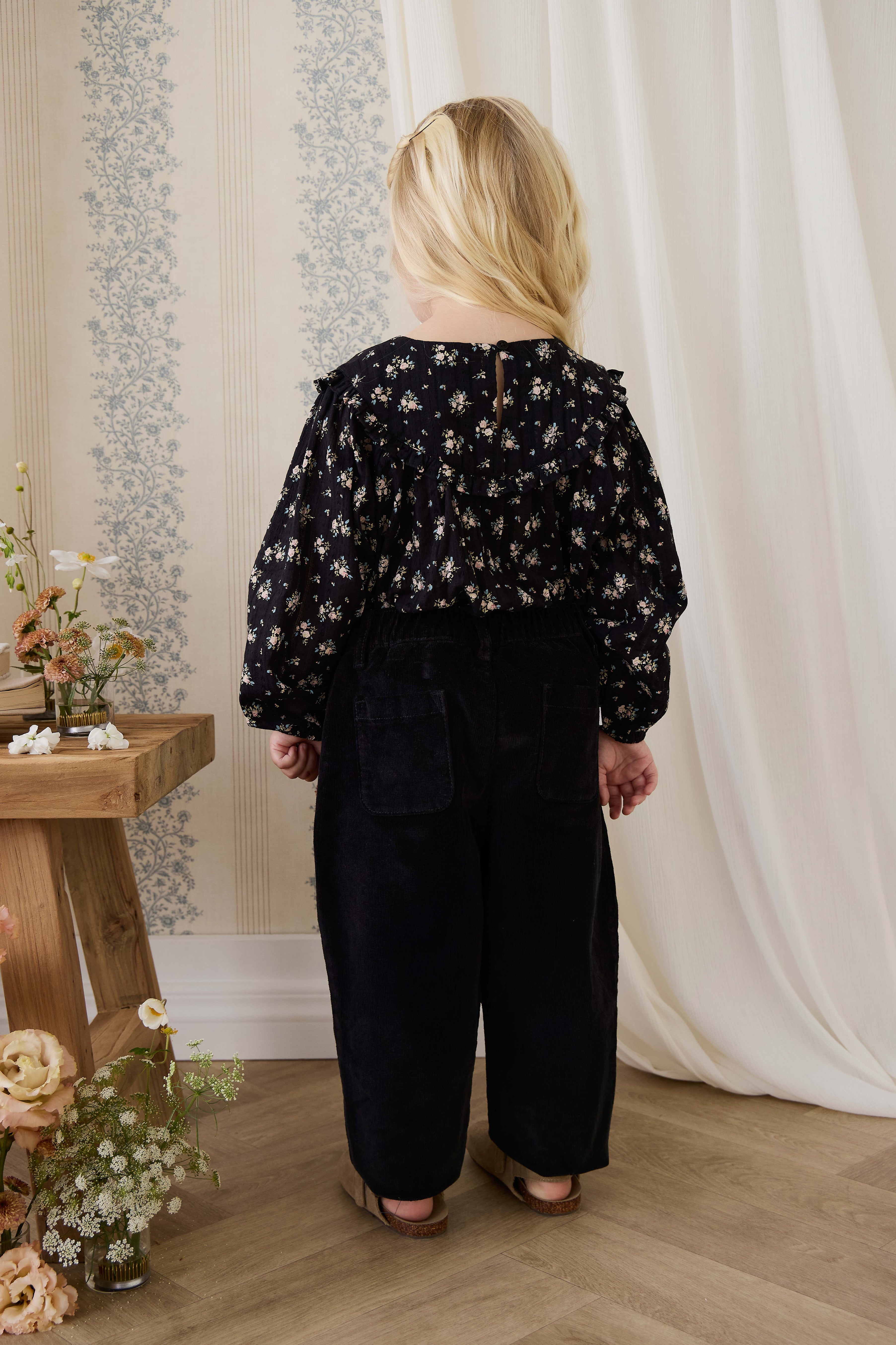 Adelaide Pant - Black Sesame