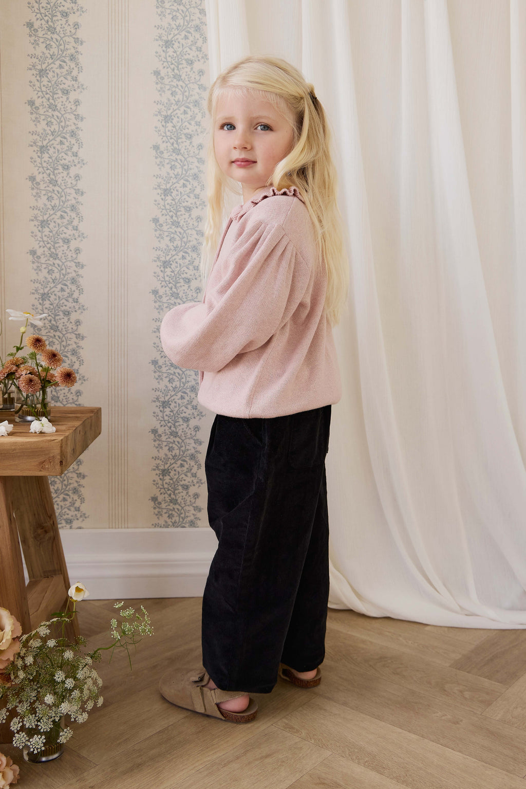 Adelaide Pant - Black Sesame