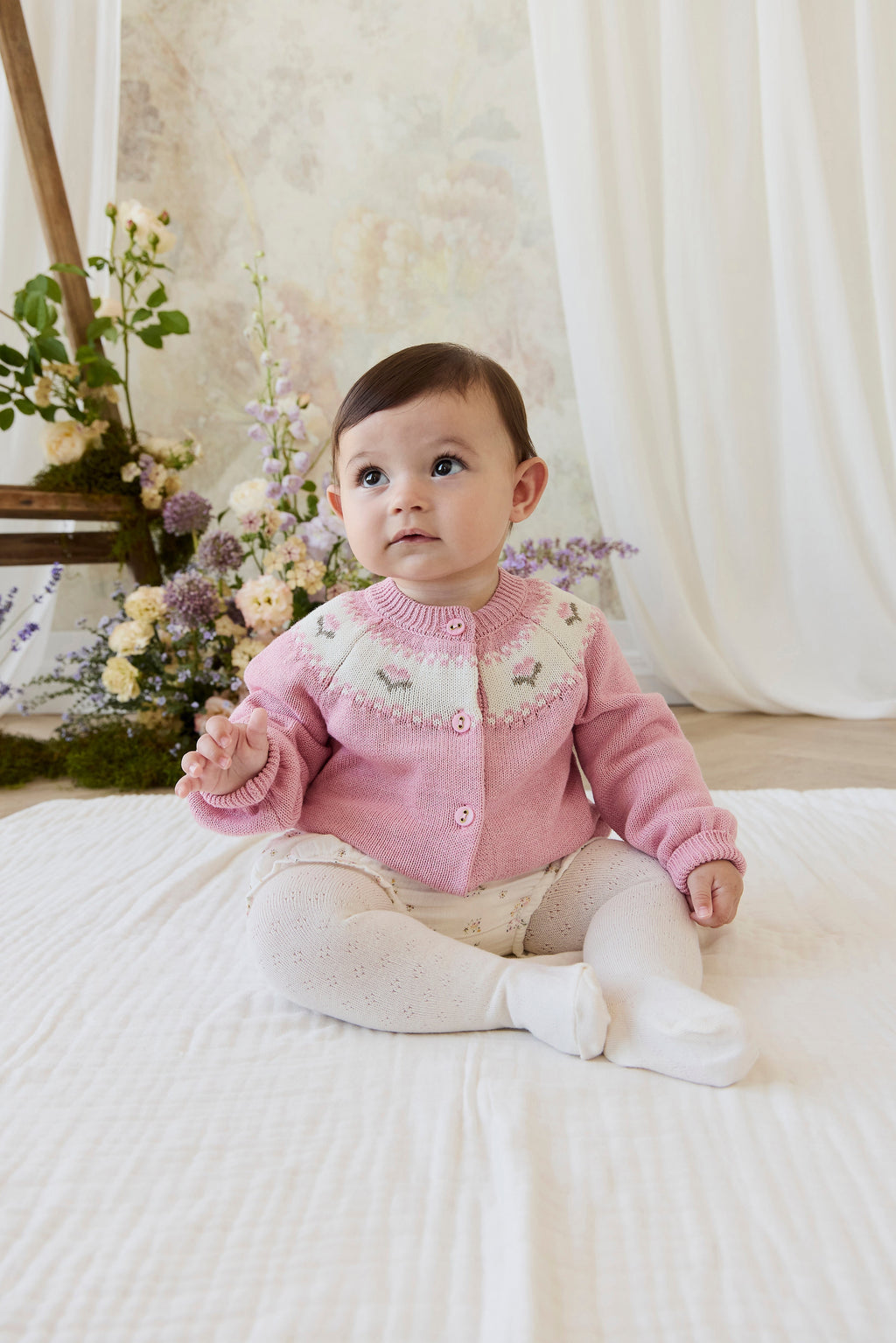 Floral Organic with elastic waist