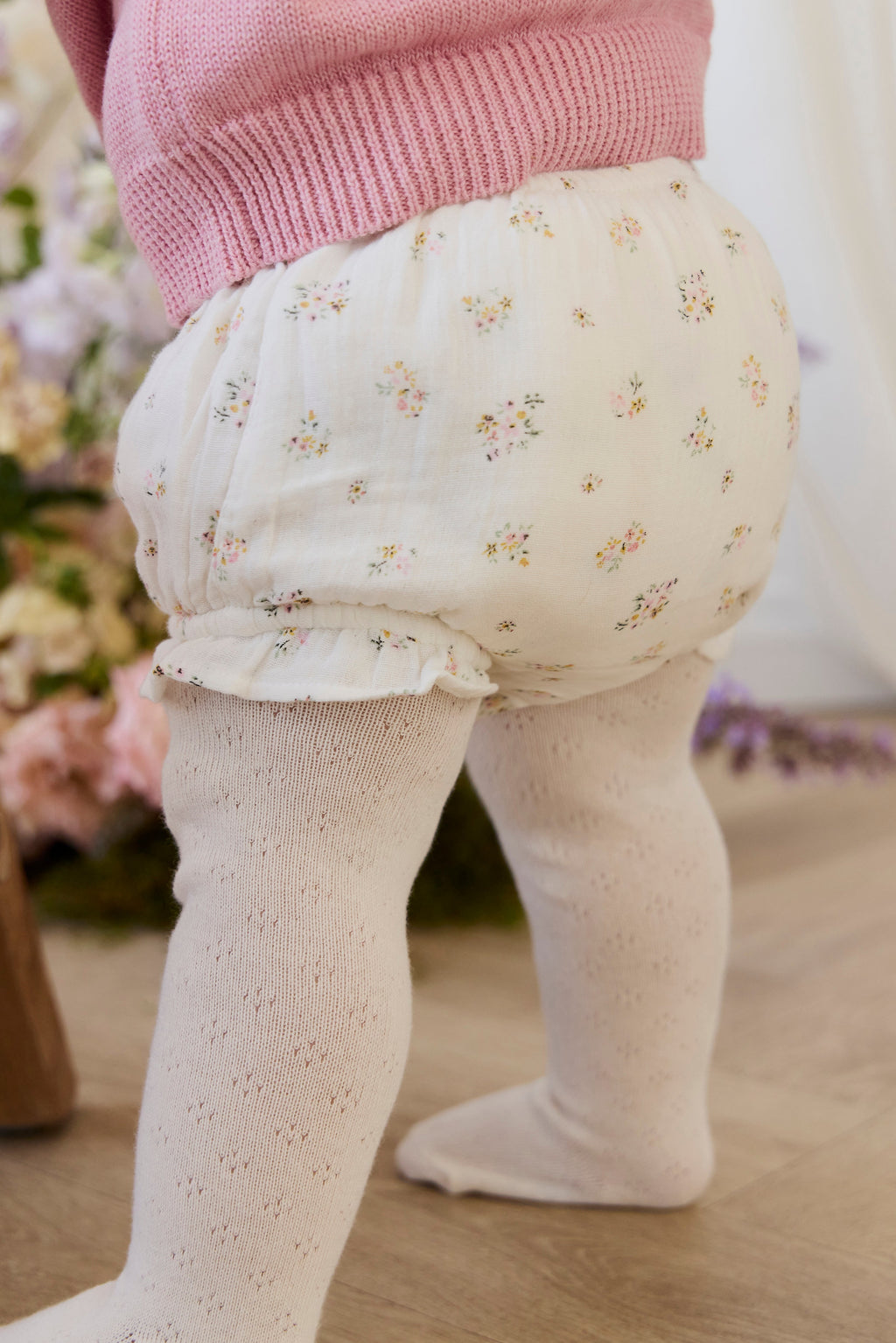 Floral Organic with elastic waist
