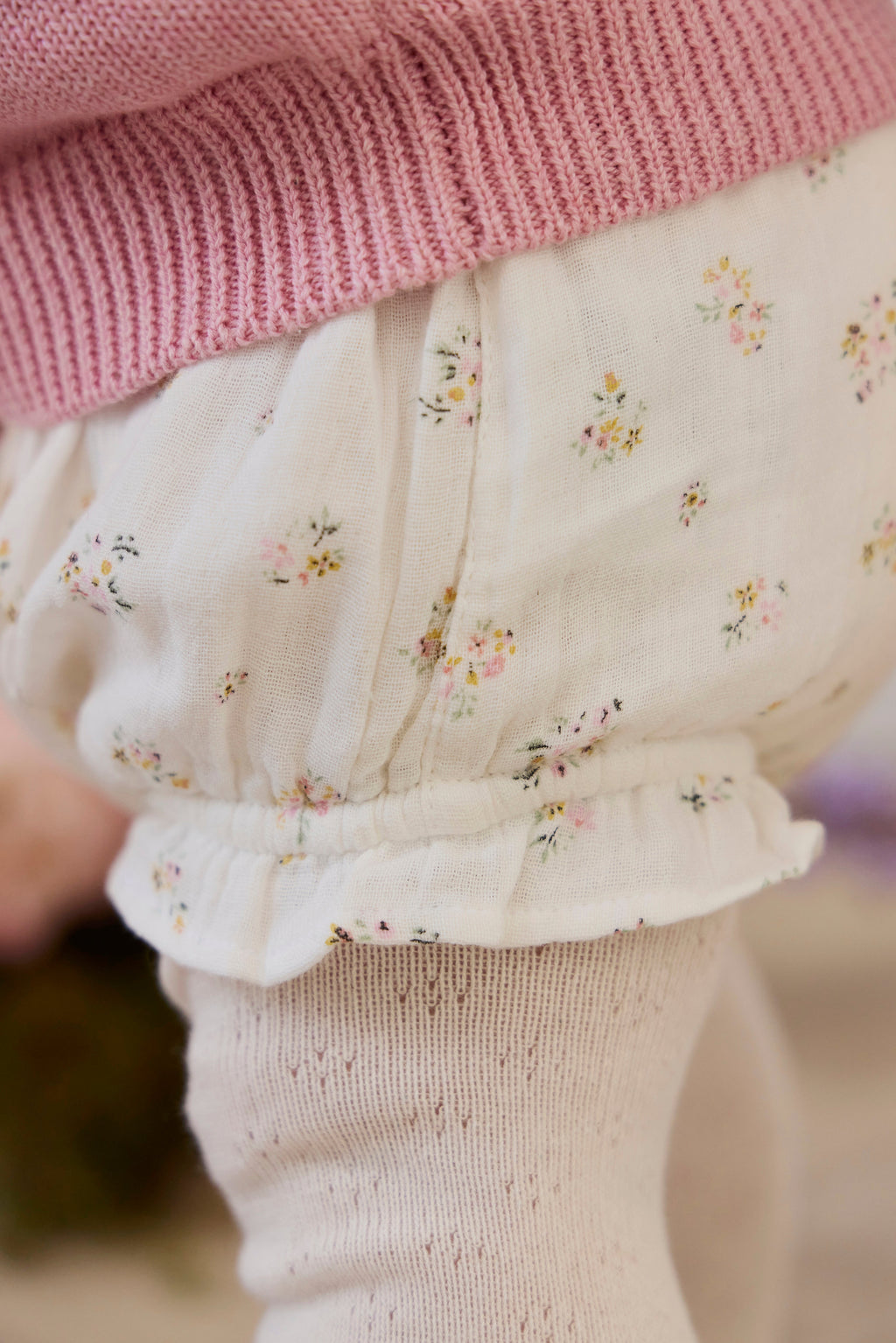 Floral Organic with elastic waist