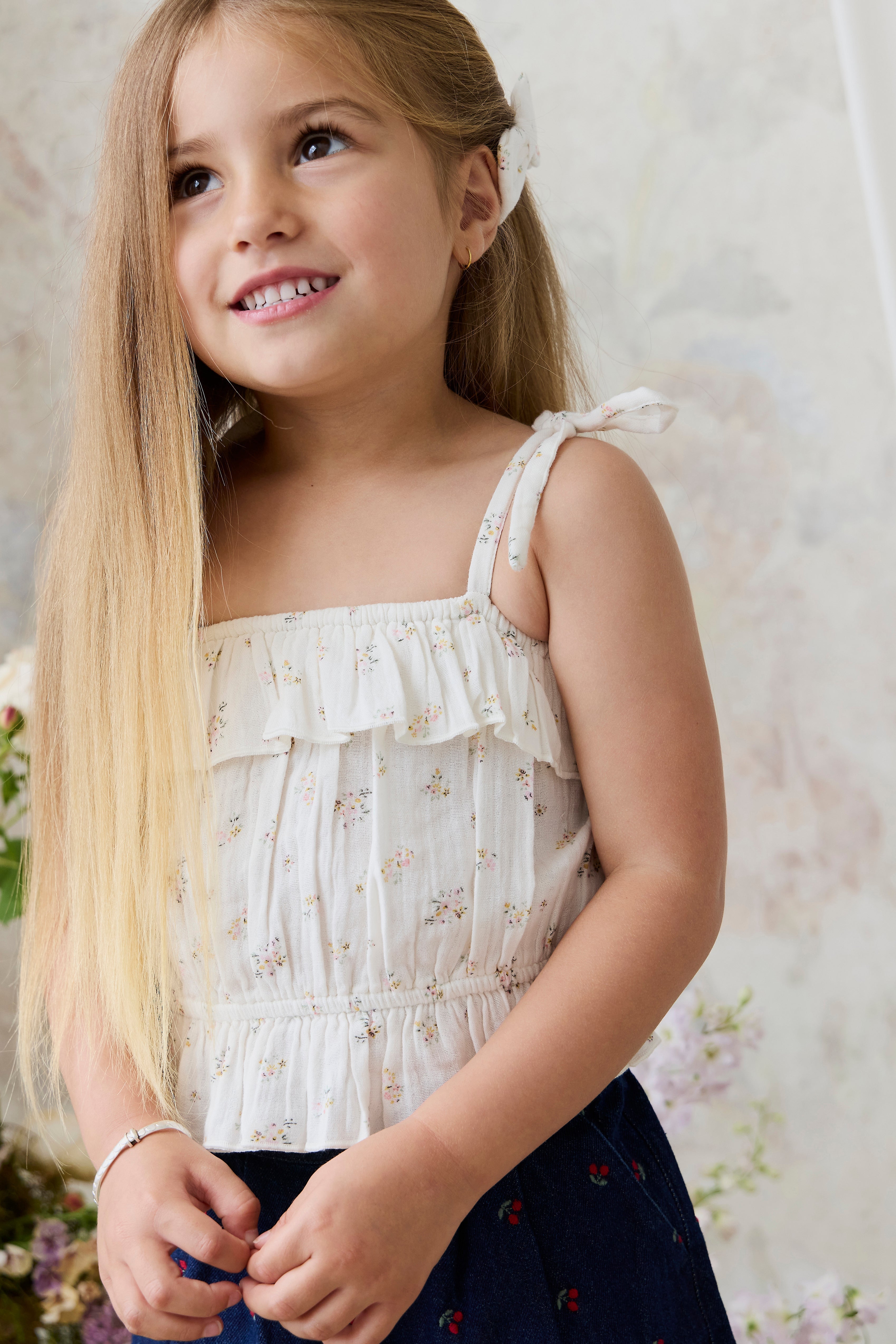 Organic Cotton Muslin Harriet Top