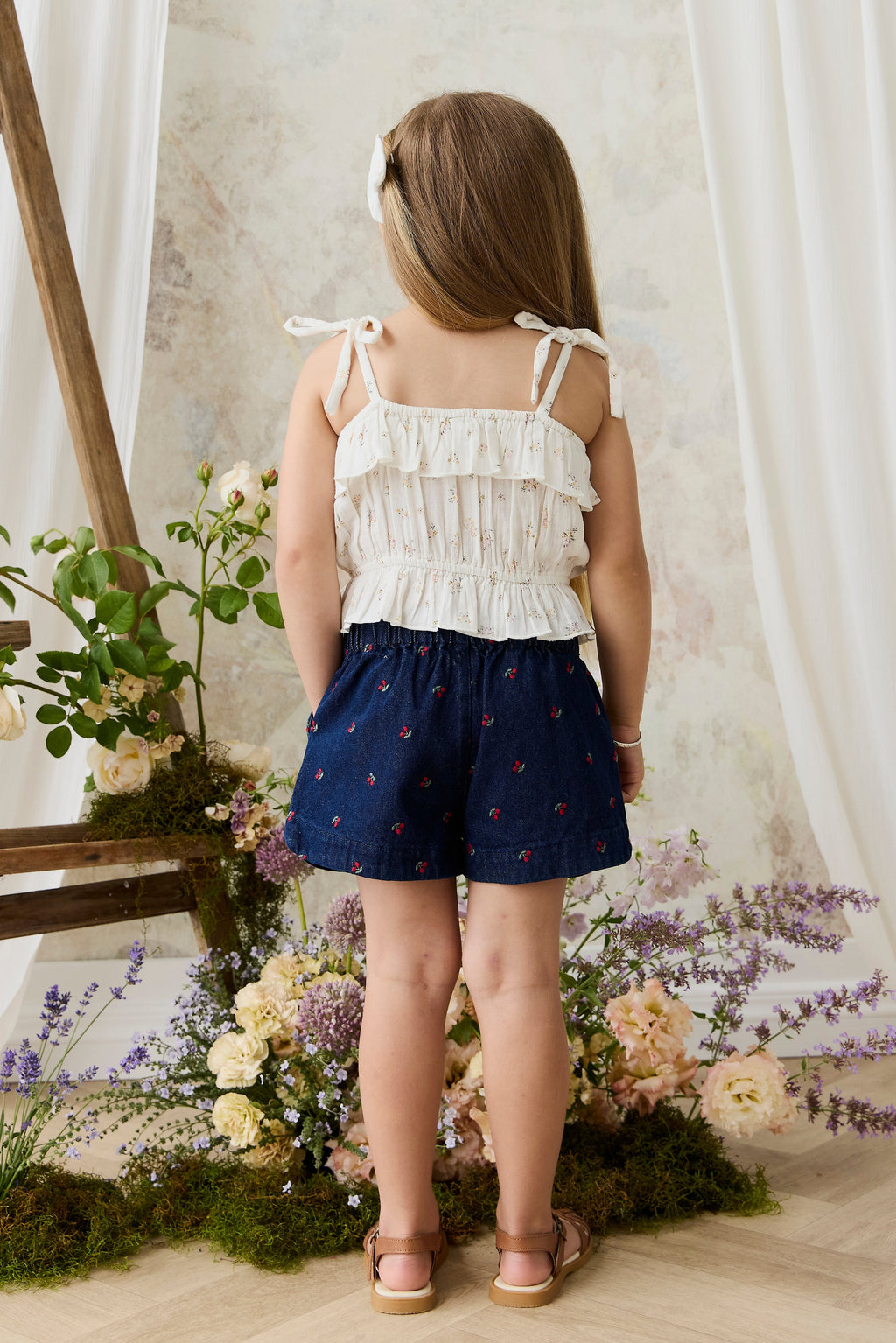 Floral Organic with adjustable fit