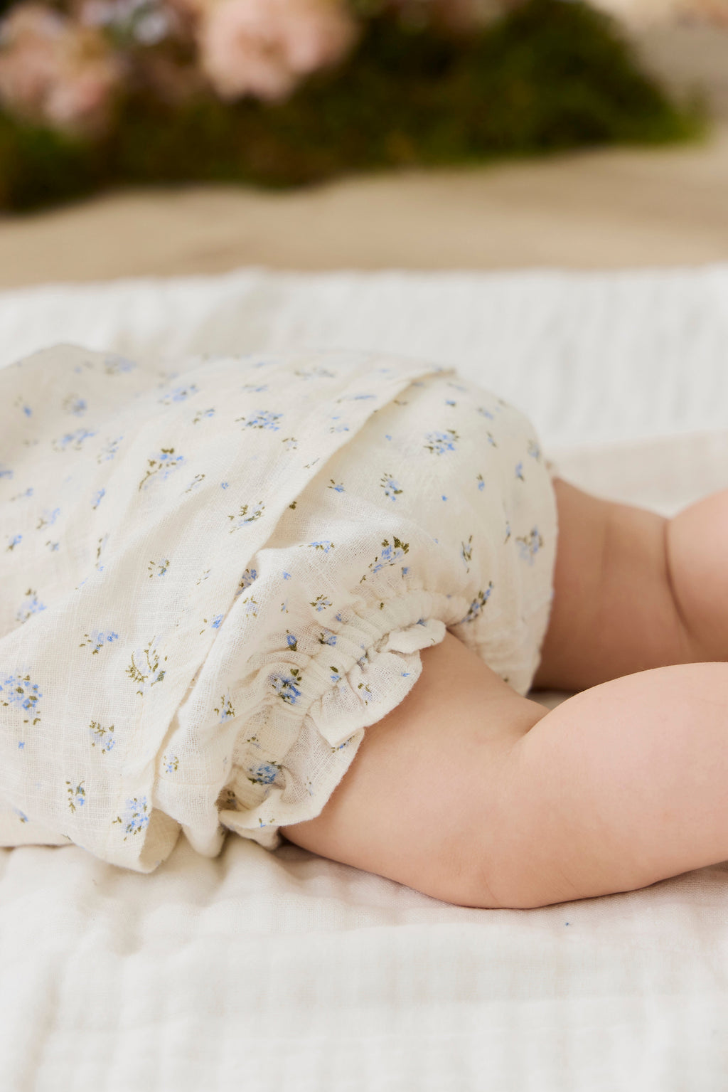 Organic Cotton Frill Bloomer