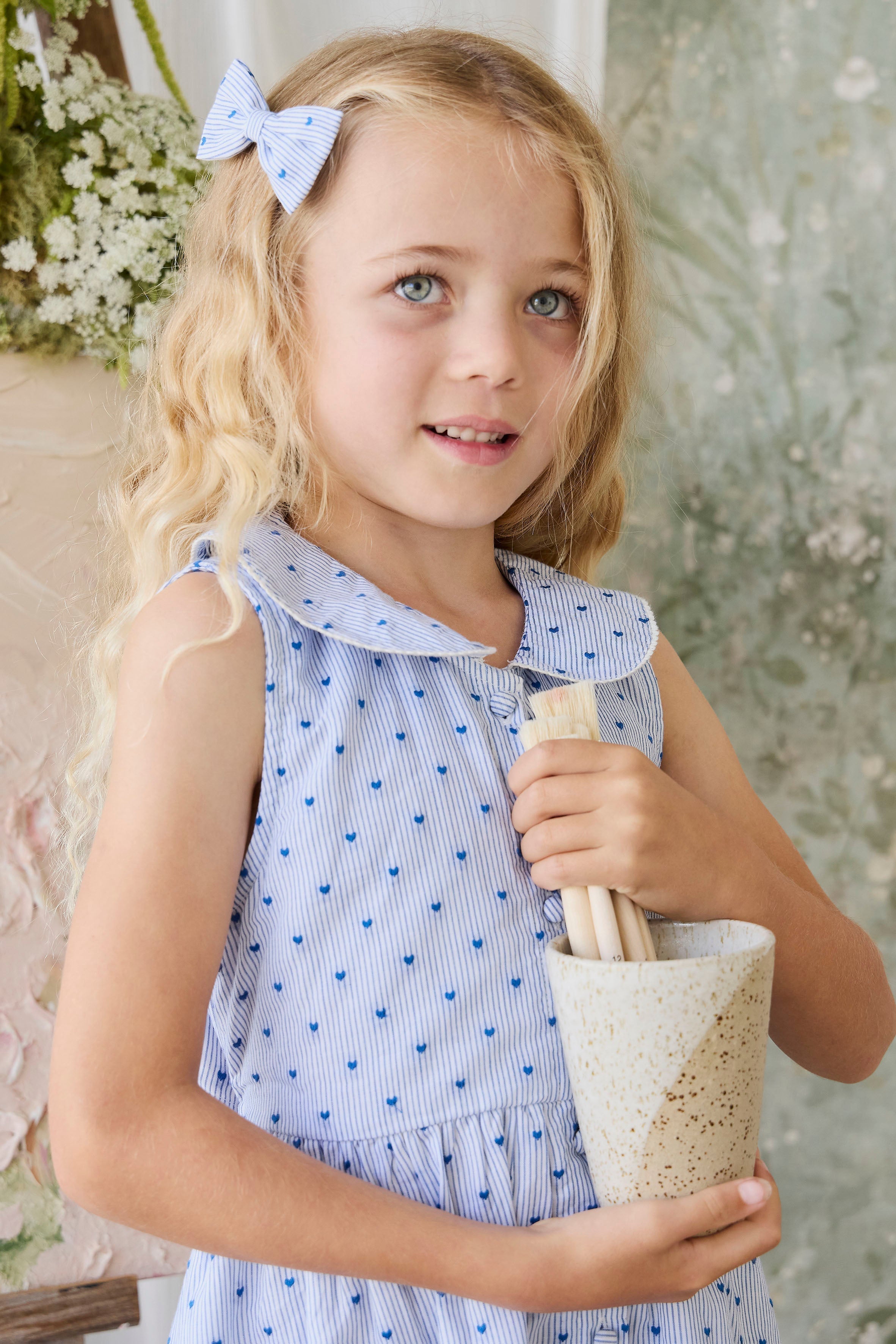 Organic Cotton Wisteria Dress