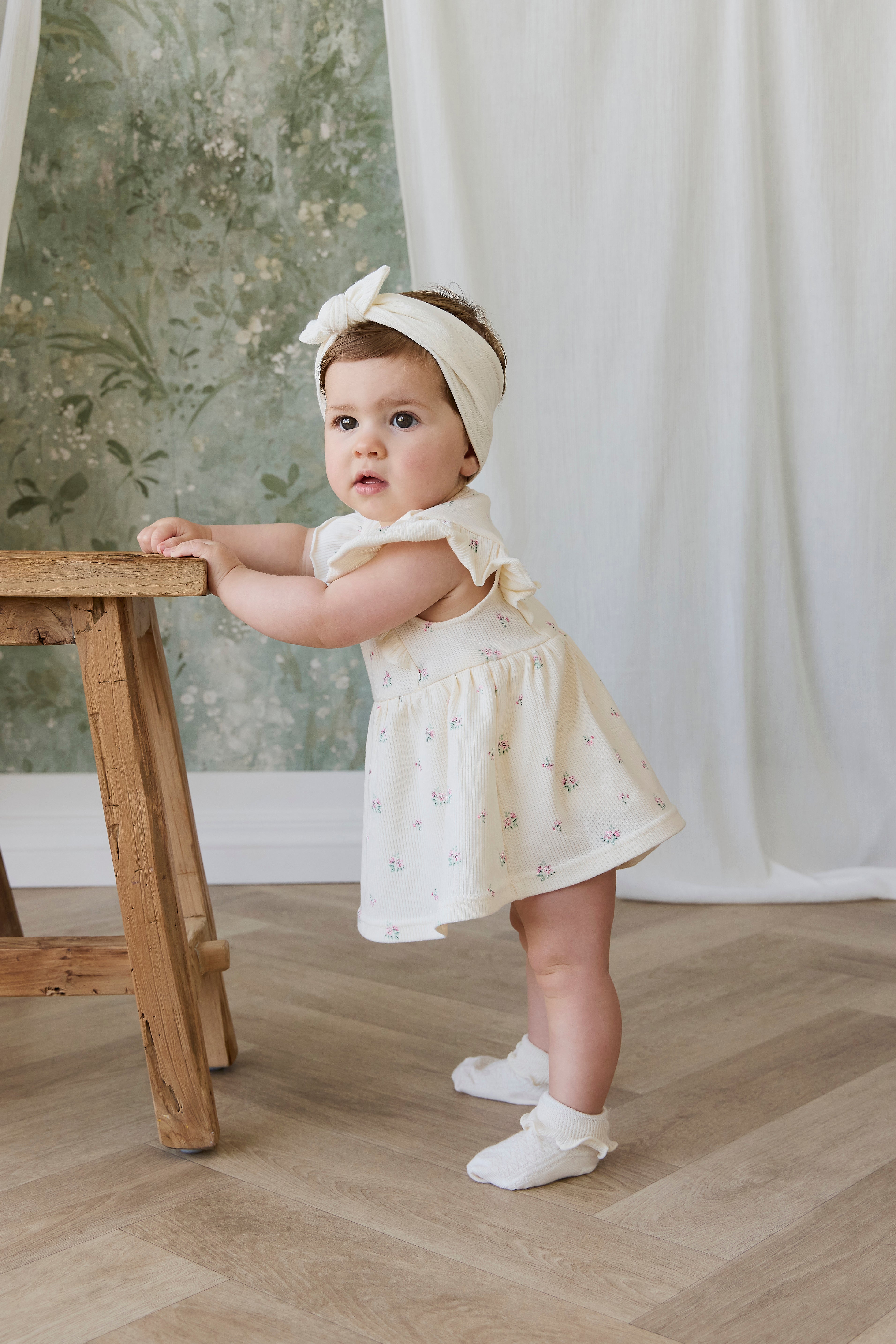 Organic Cotton Rib Elianna Playsuit