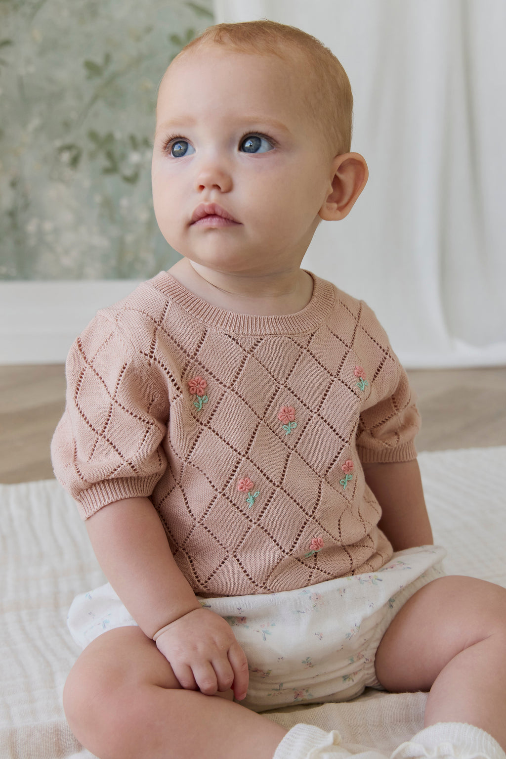 Alexandra Top - Rose Mist Alexandra Flower