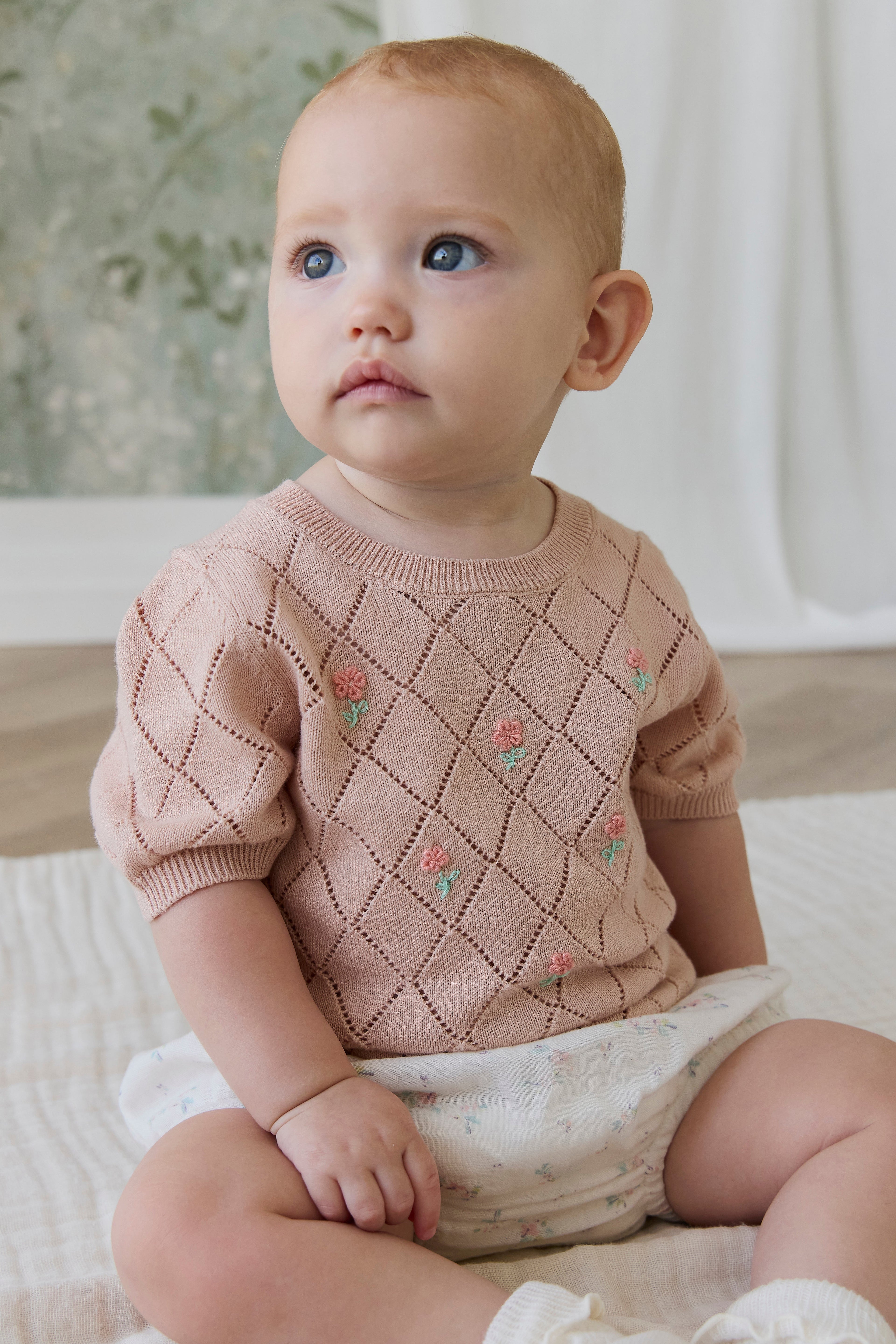 Alexandra Top - Rose Mist Alexandra Flower
