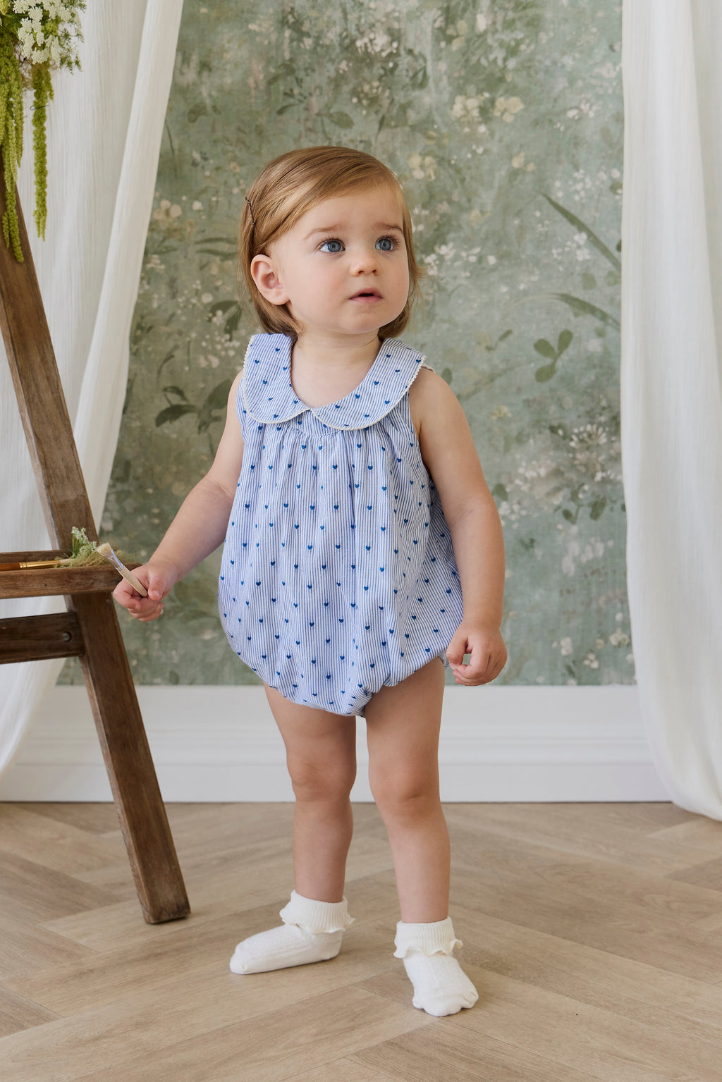 Stripe Organic with collar
