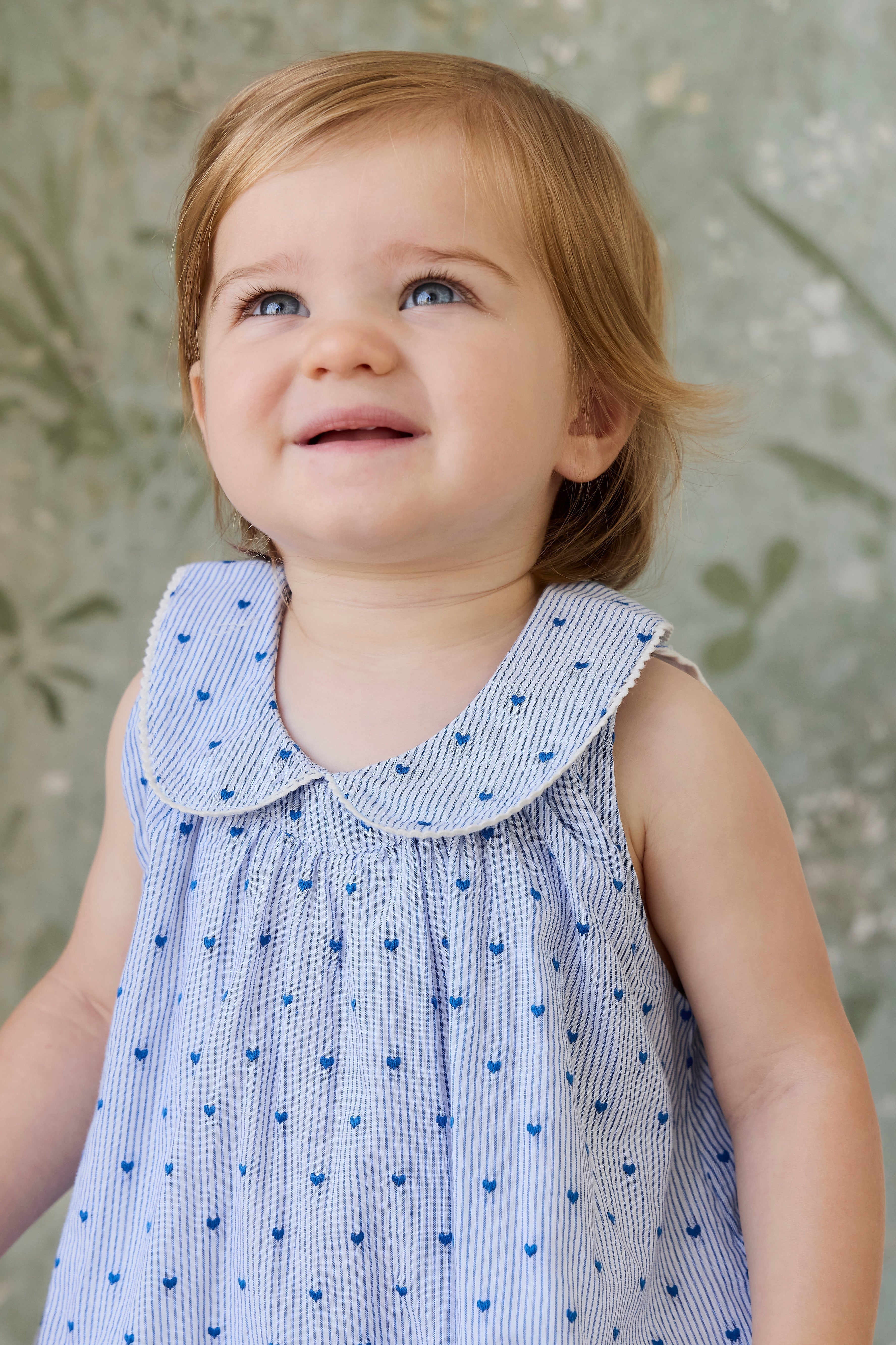 Organic Cotton Wisteria Playsuit