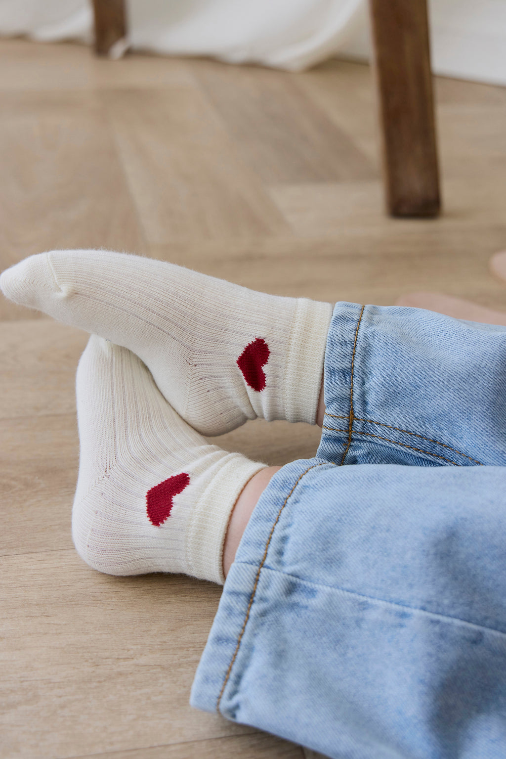 Bellamy Sock - Bellamy Heart Urban Red
