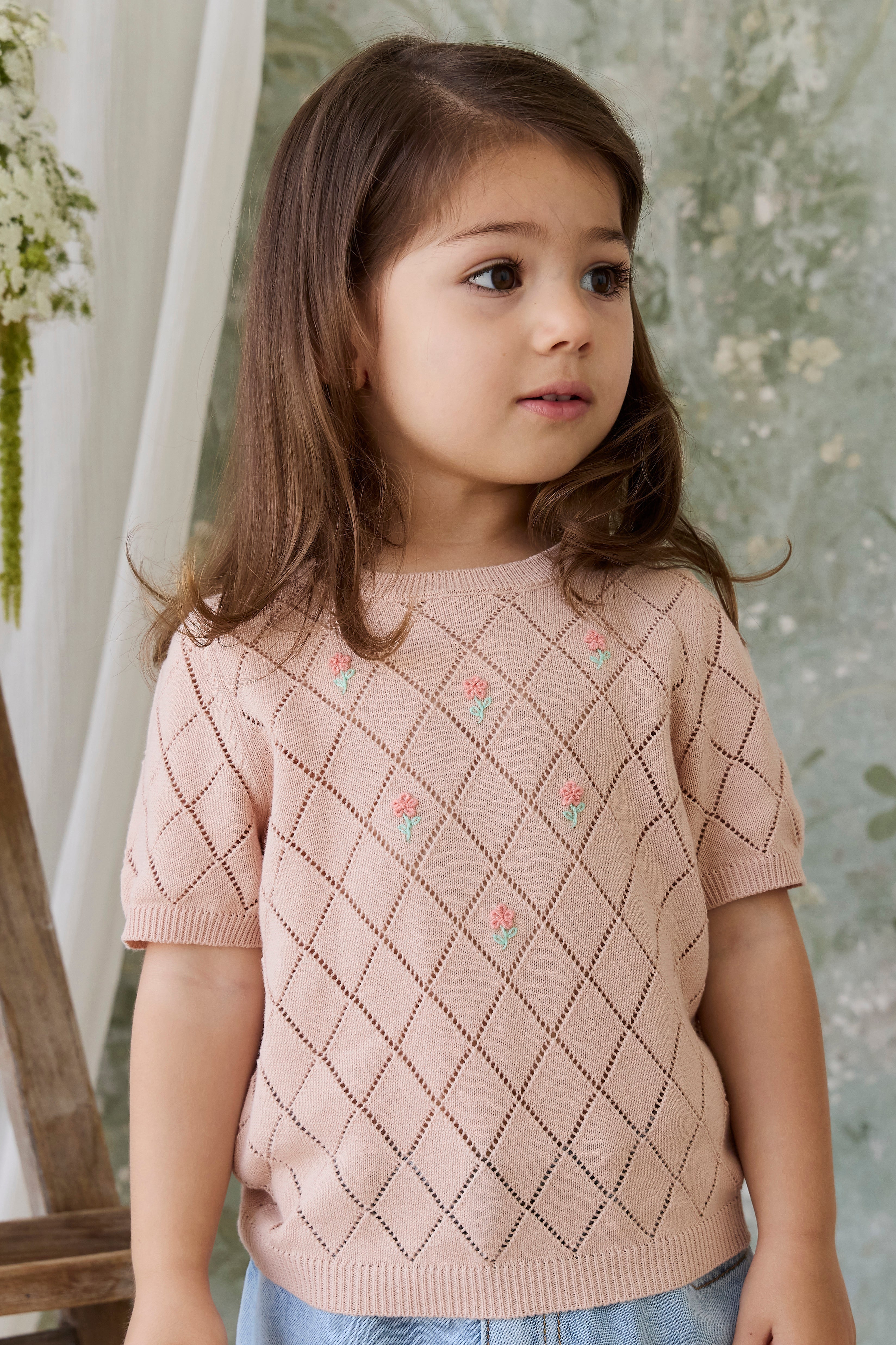 Alexandra Top - Rose Mist Alexandra Flower