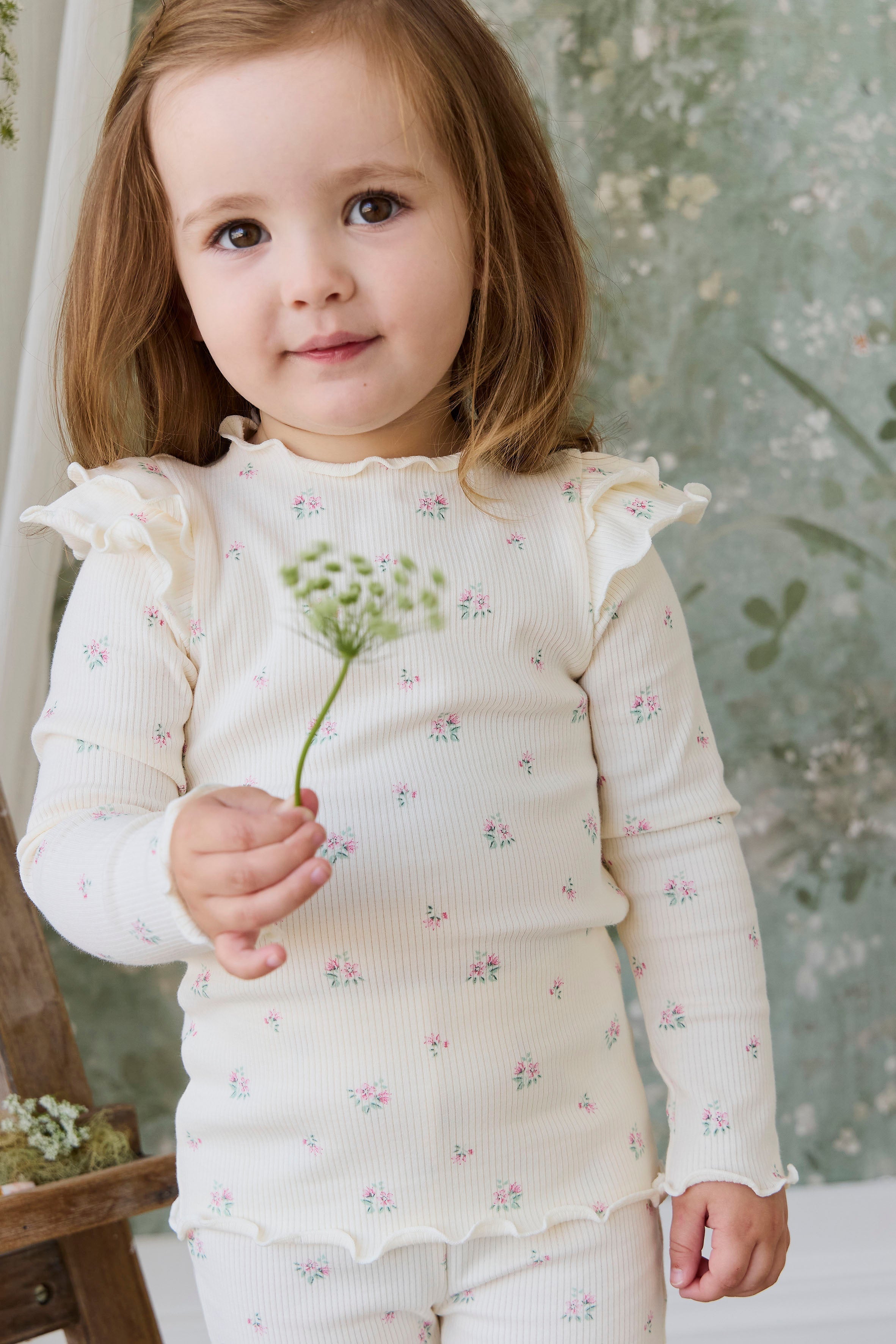Organic Cotton Rib Winslet Top