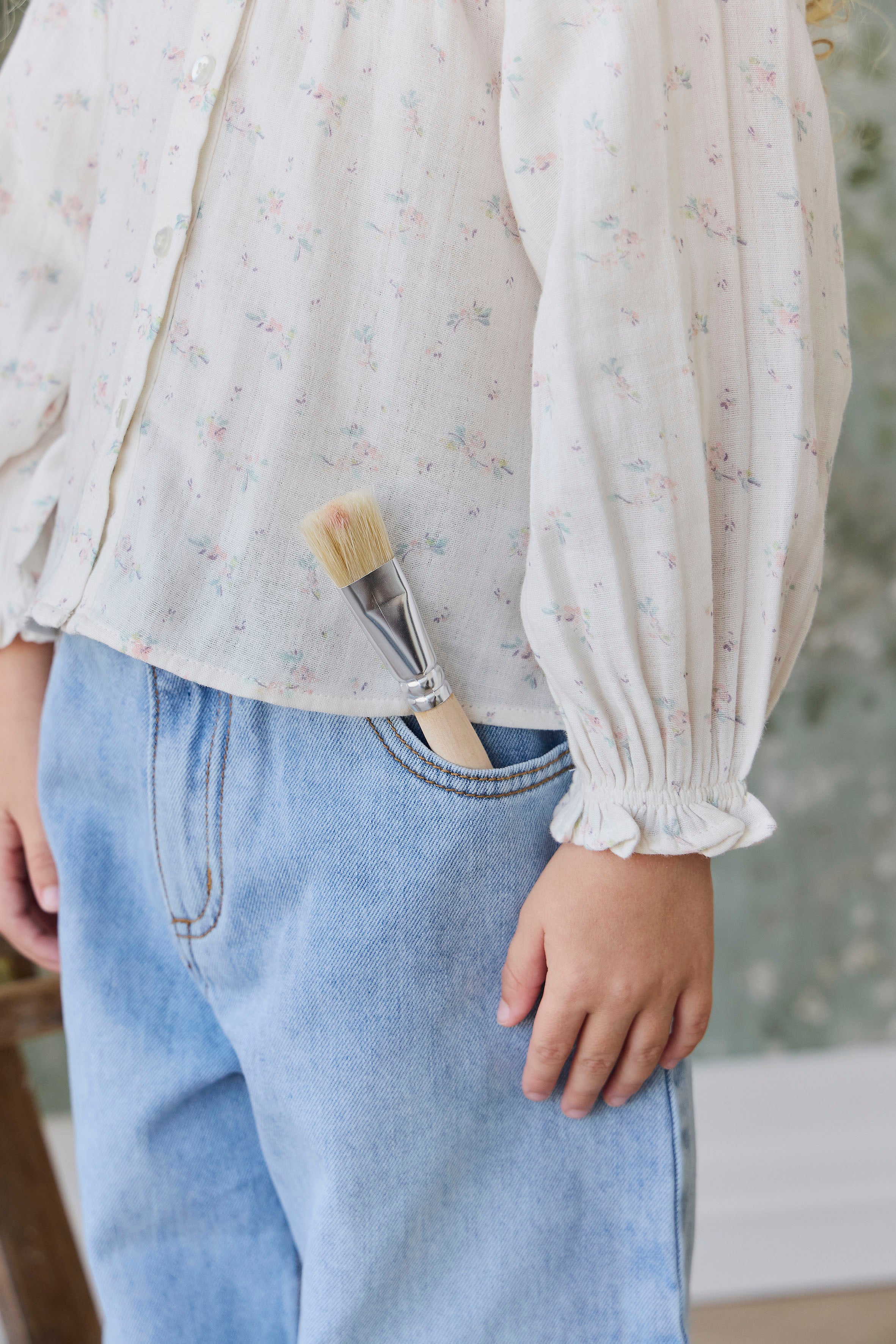 Organic Cotton Muslin Christabel Blouse