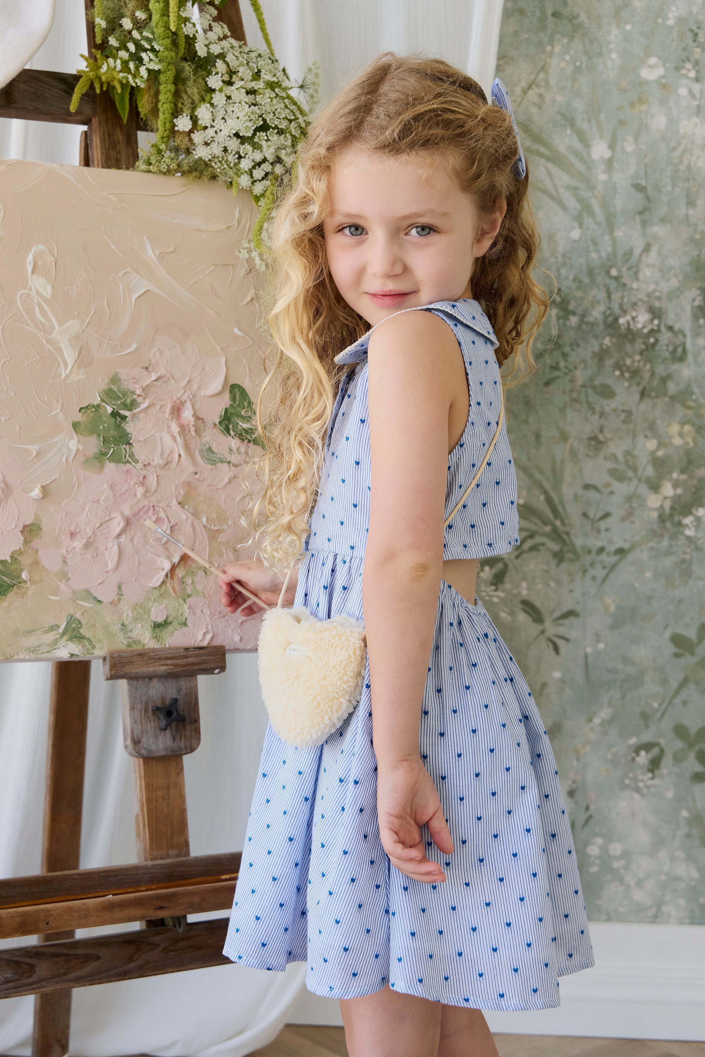 Organic Cotton Wisteria Dress