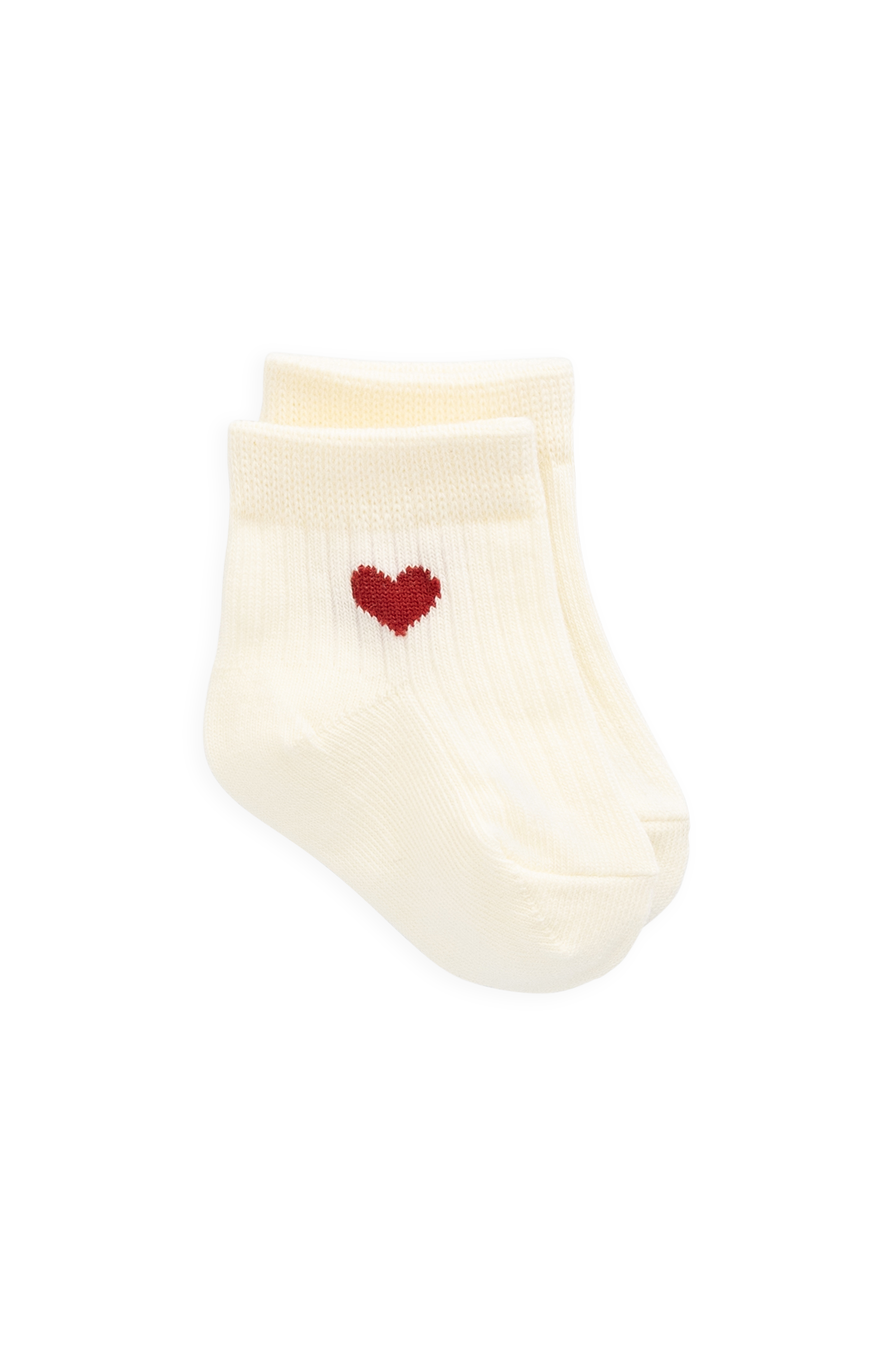 Bellamy Sock - Bellamy Heart Urban Red