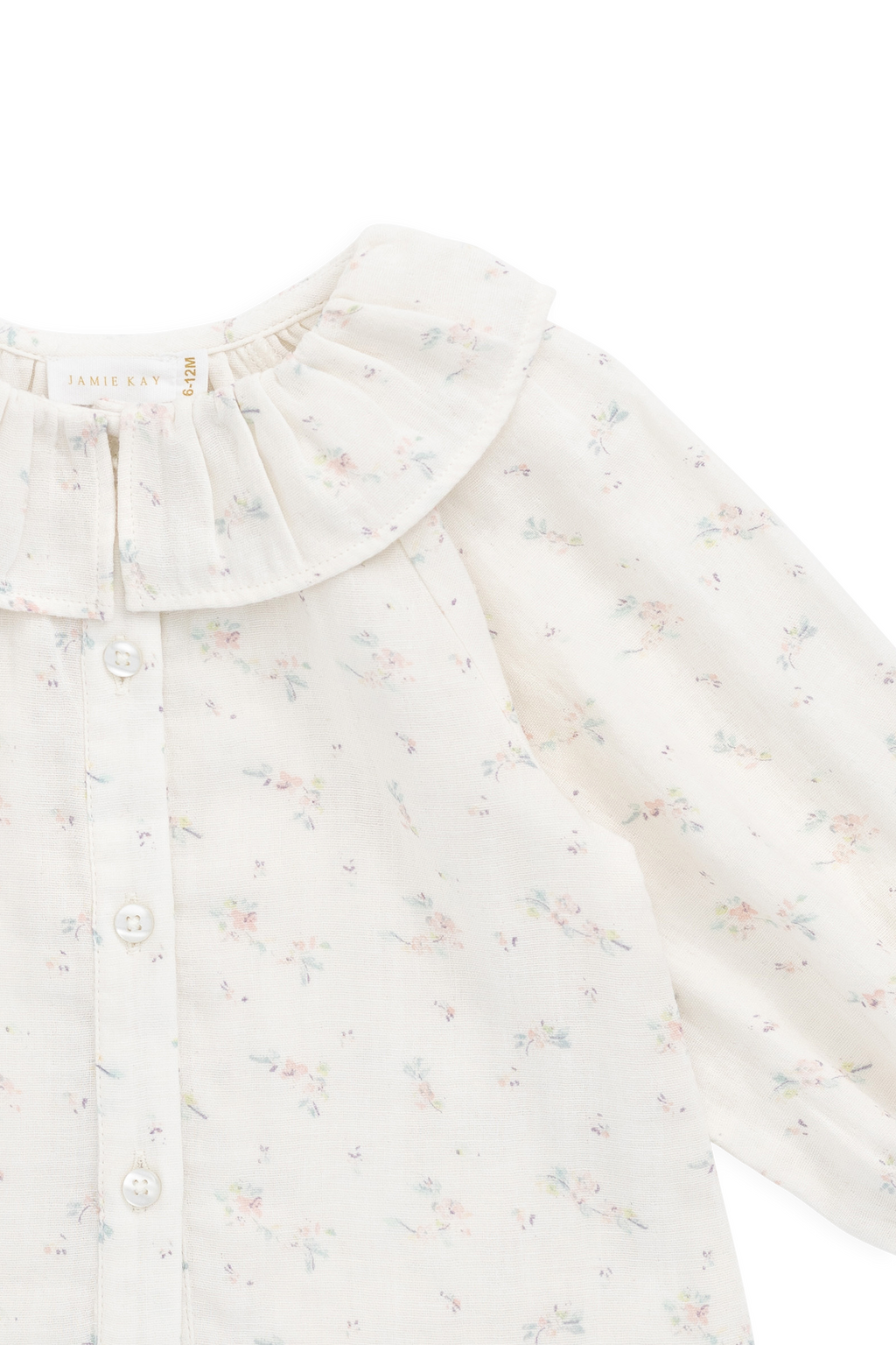 Organic Cotton Muslin Christabel Blouse