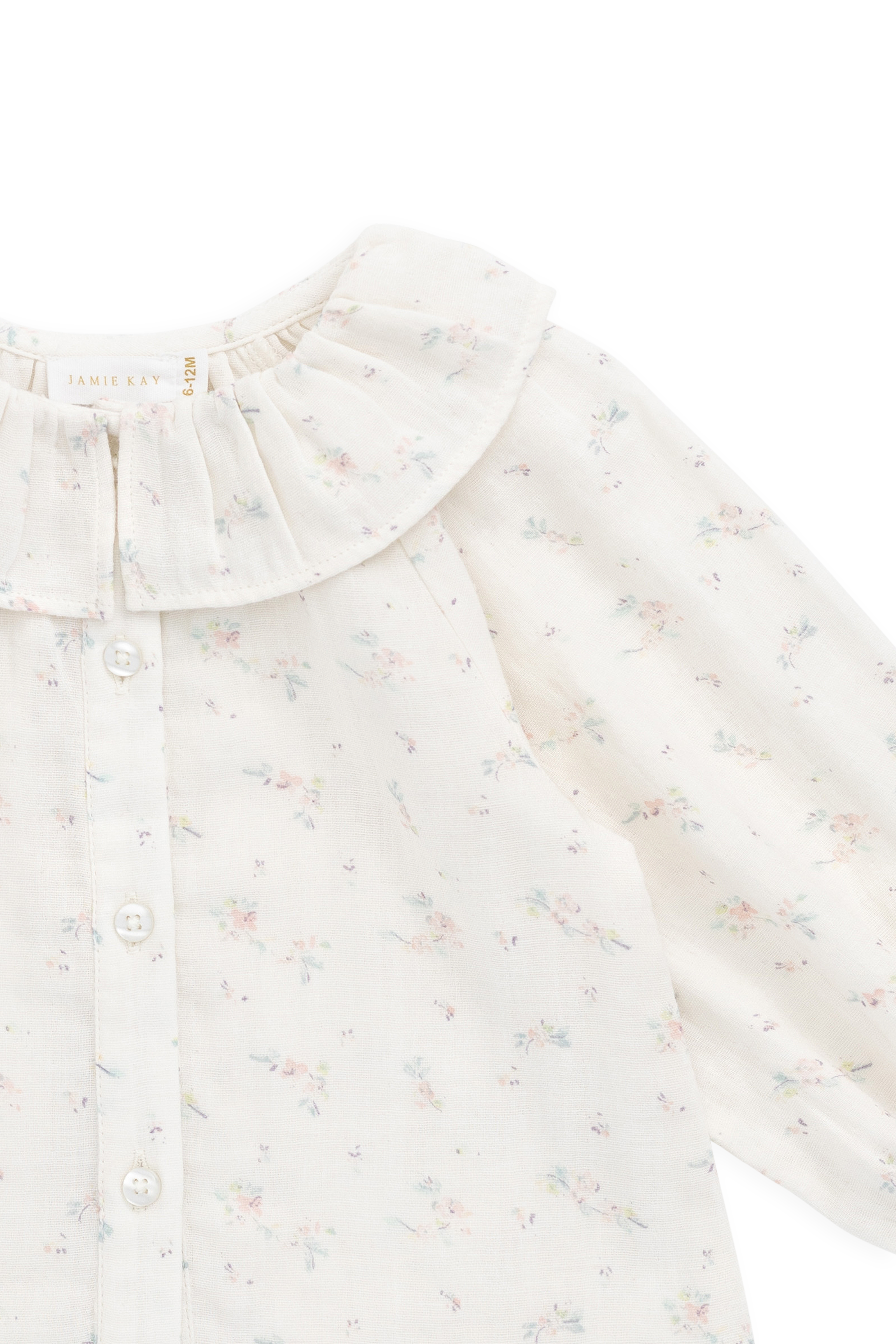 Organic Cotton Muslin Christabel Blouse