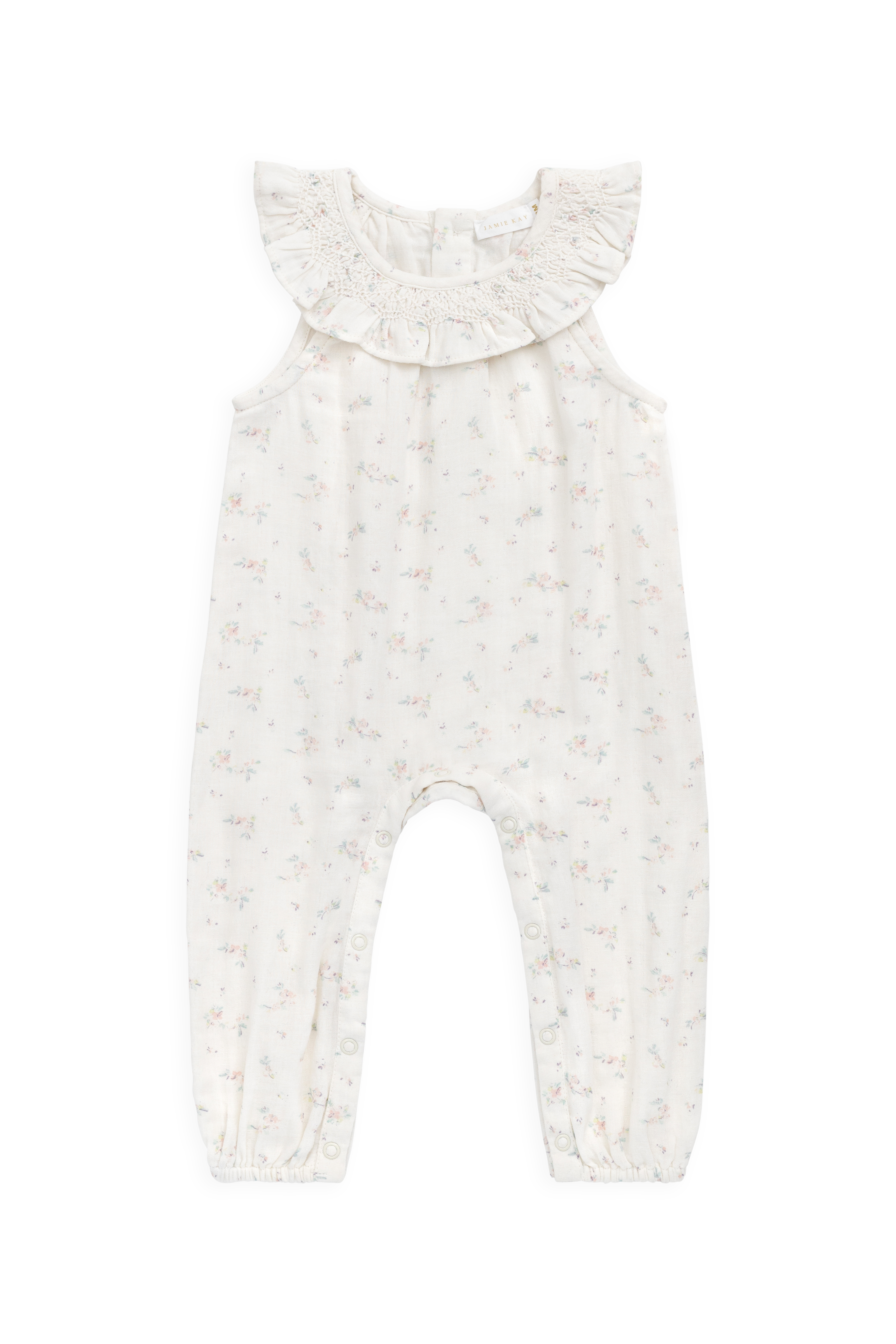 Organic Cotton Muslin Kodi Playsuit