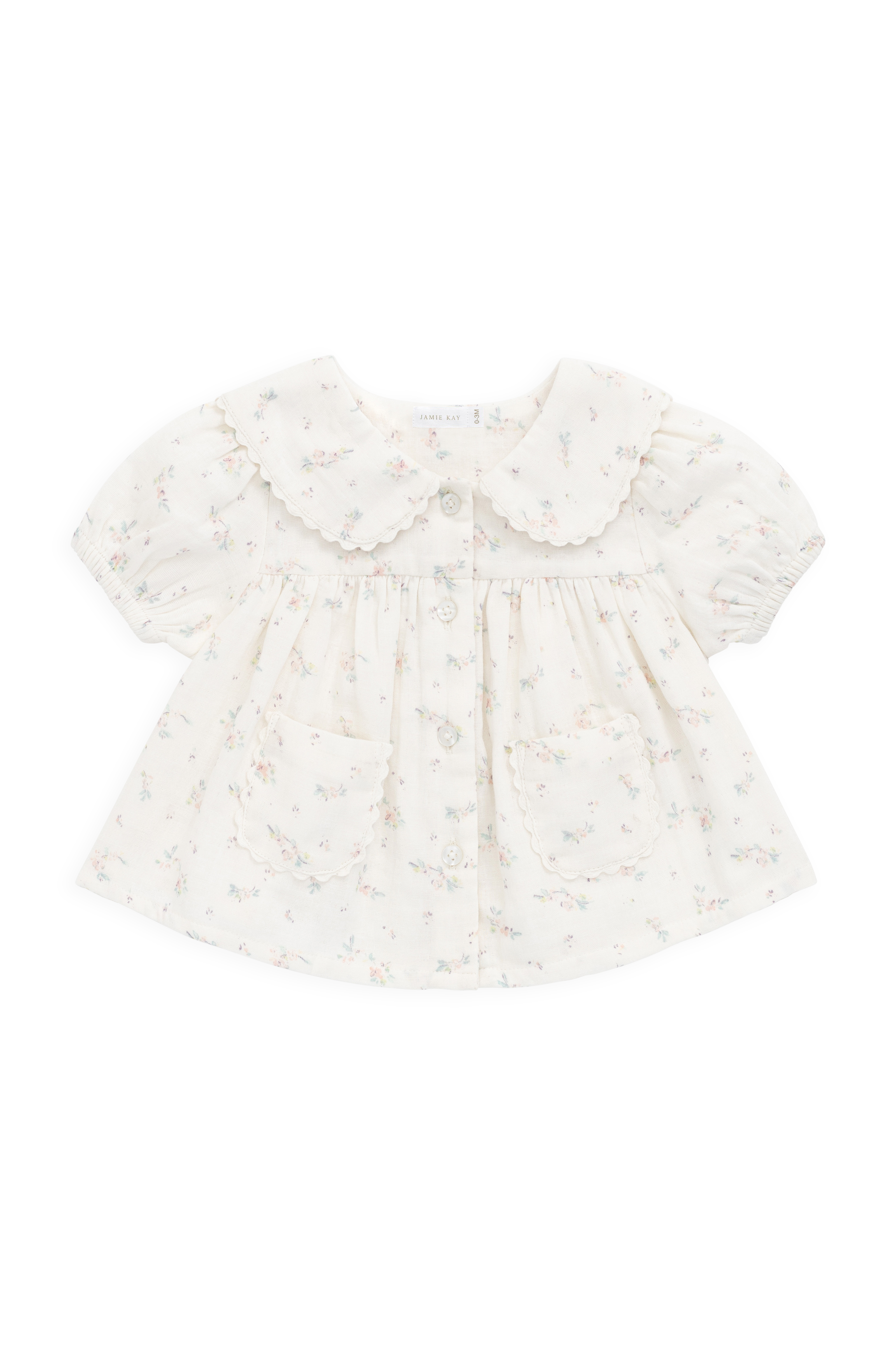 Organic Cotton Muslin Kodi Top