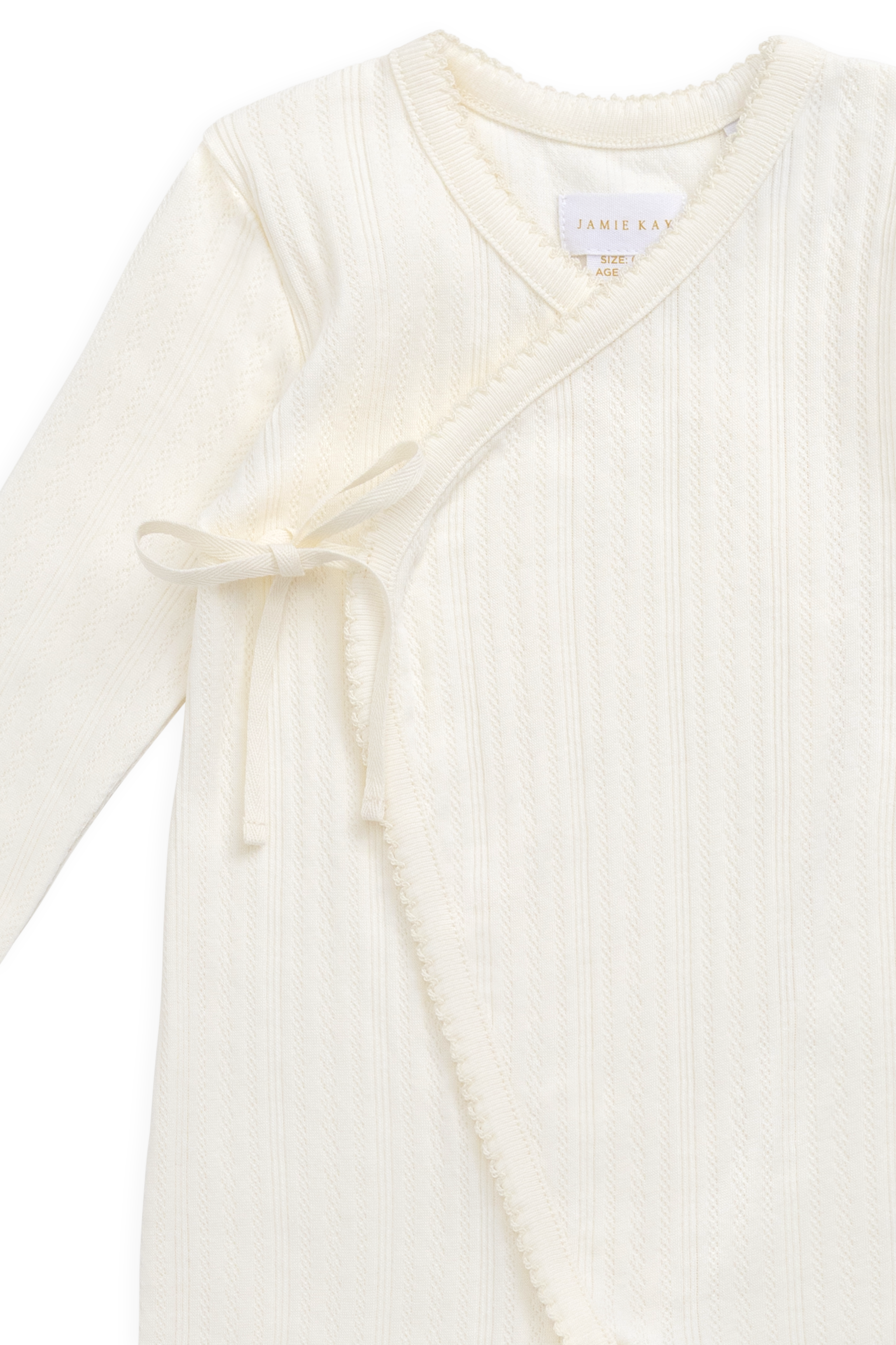 Organic Cotton Pointelle Estelle Onepiece