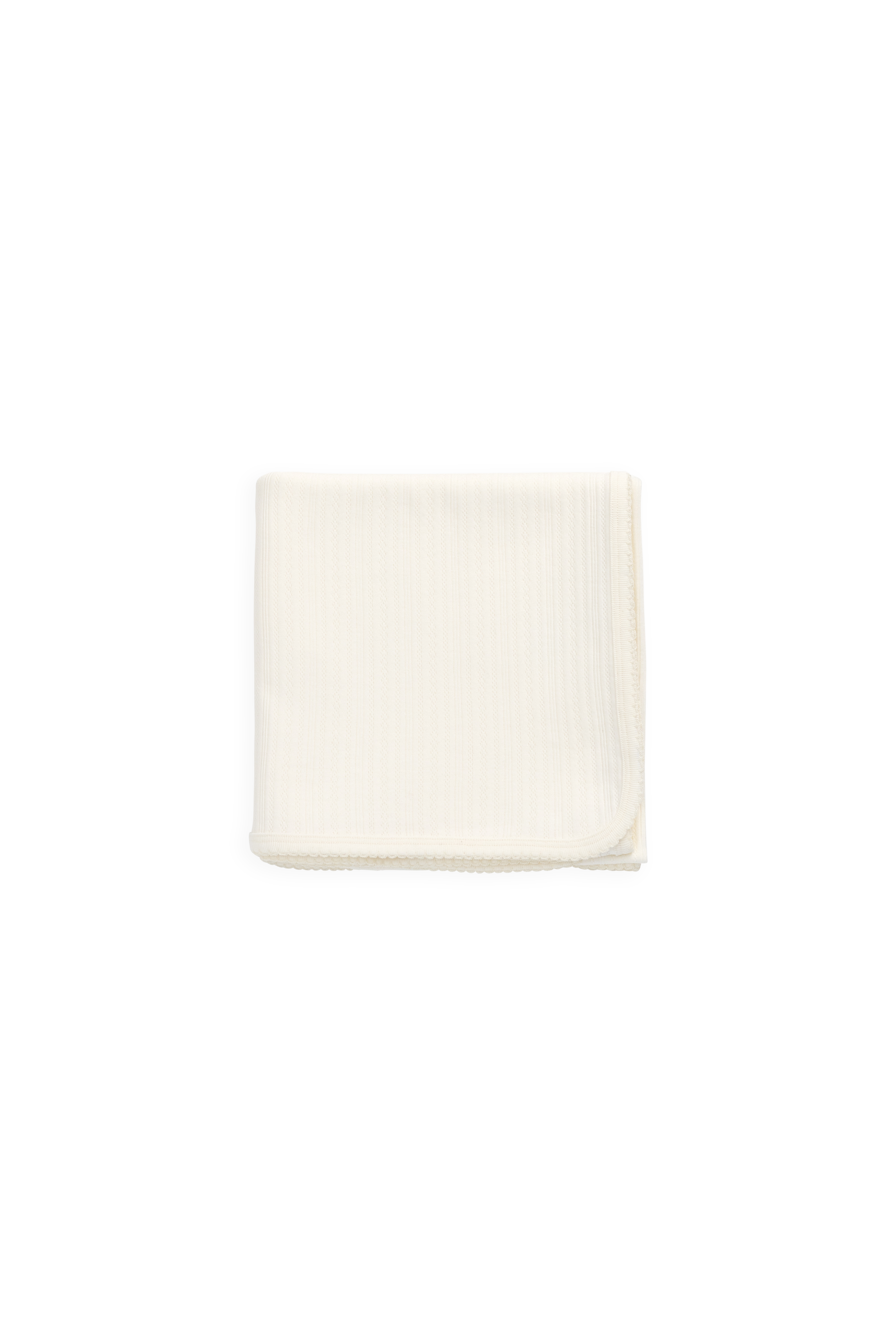 Organic Cotton Pointelle Murphy Blanket