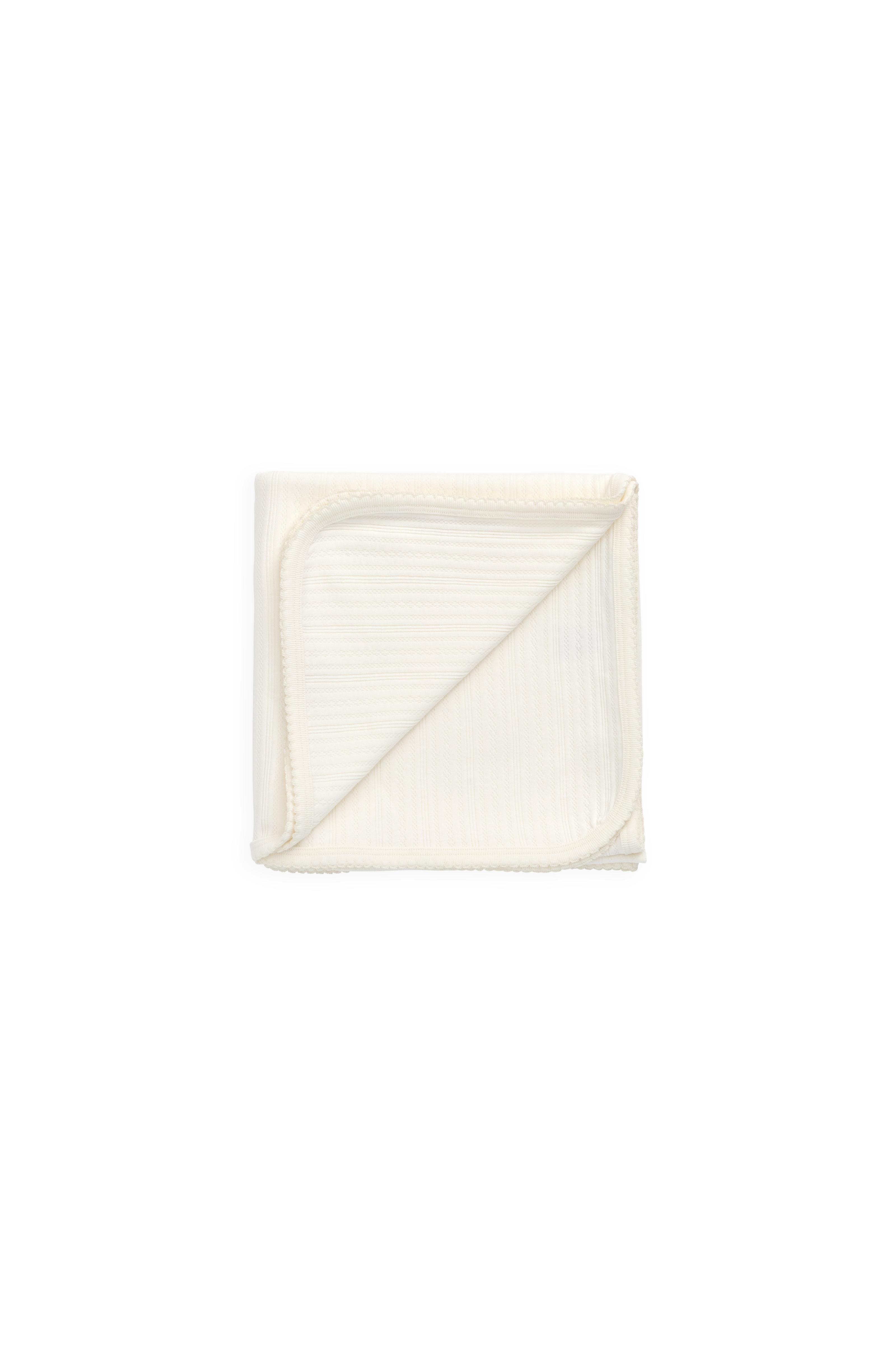 Organic Cotton Pointelle Murphy Blanket