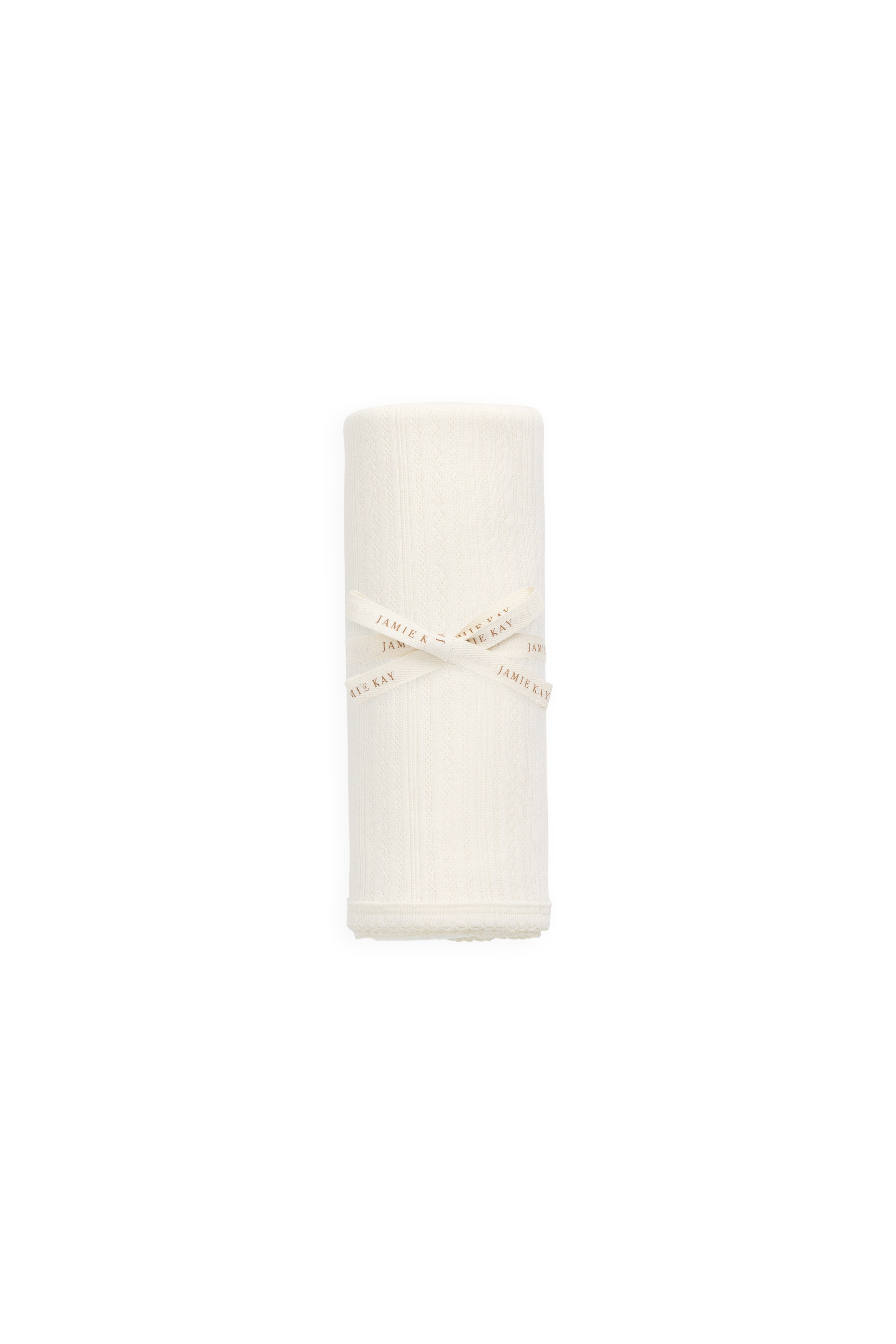Organic Cotton Pointelle Murphy Blanket
