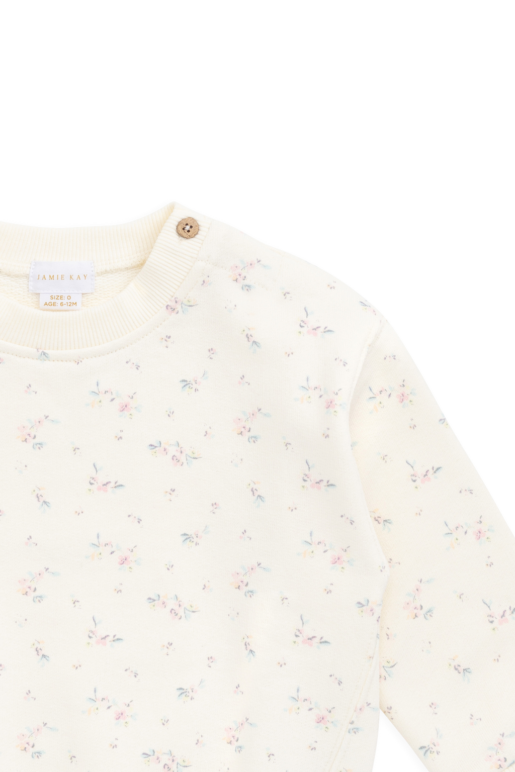 Floral Organic Sweatshirt