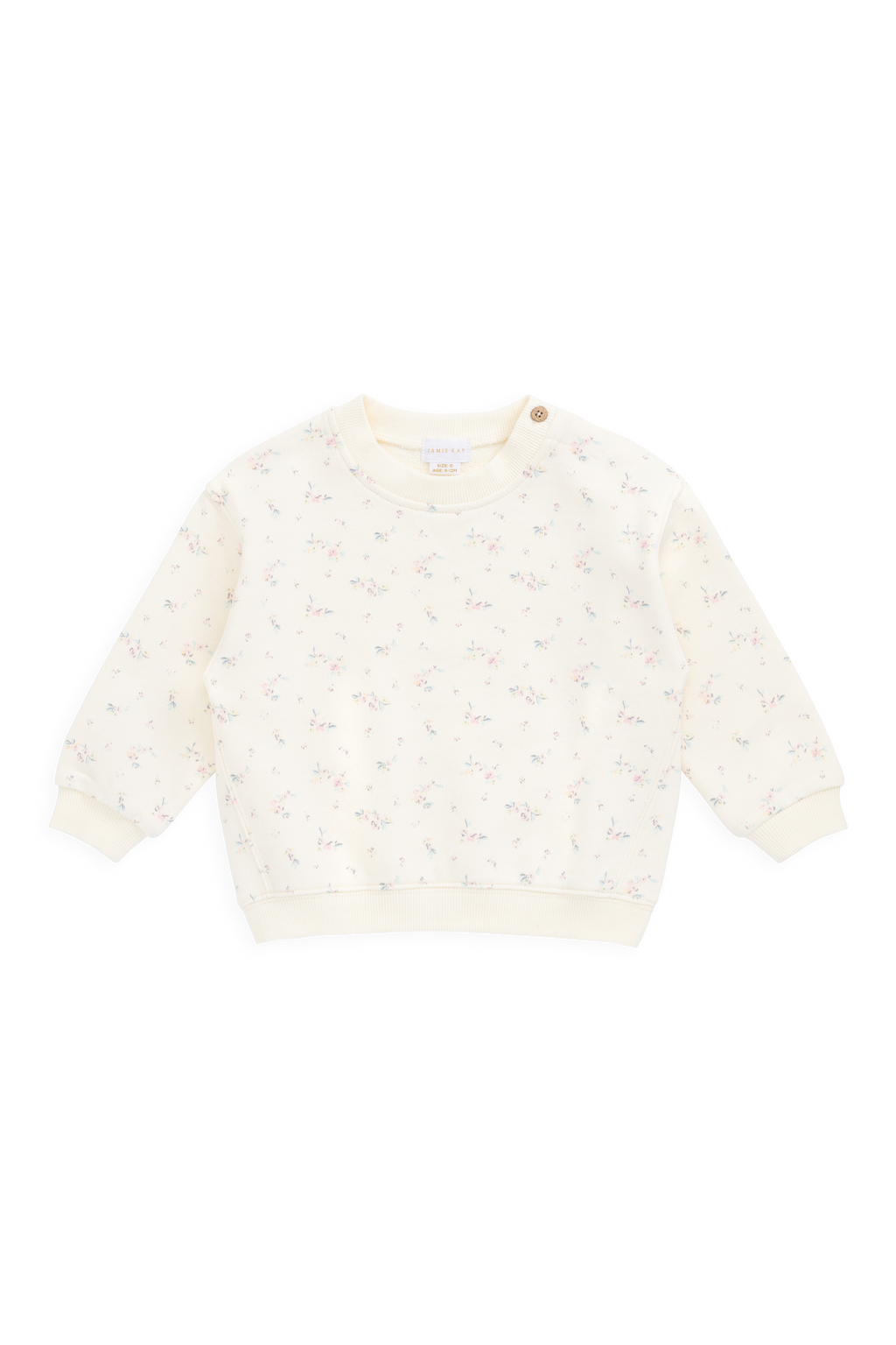 Floral Organic Sweatshirt