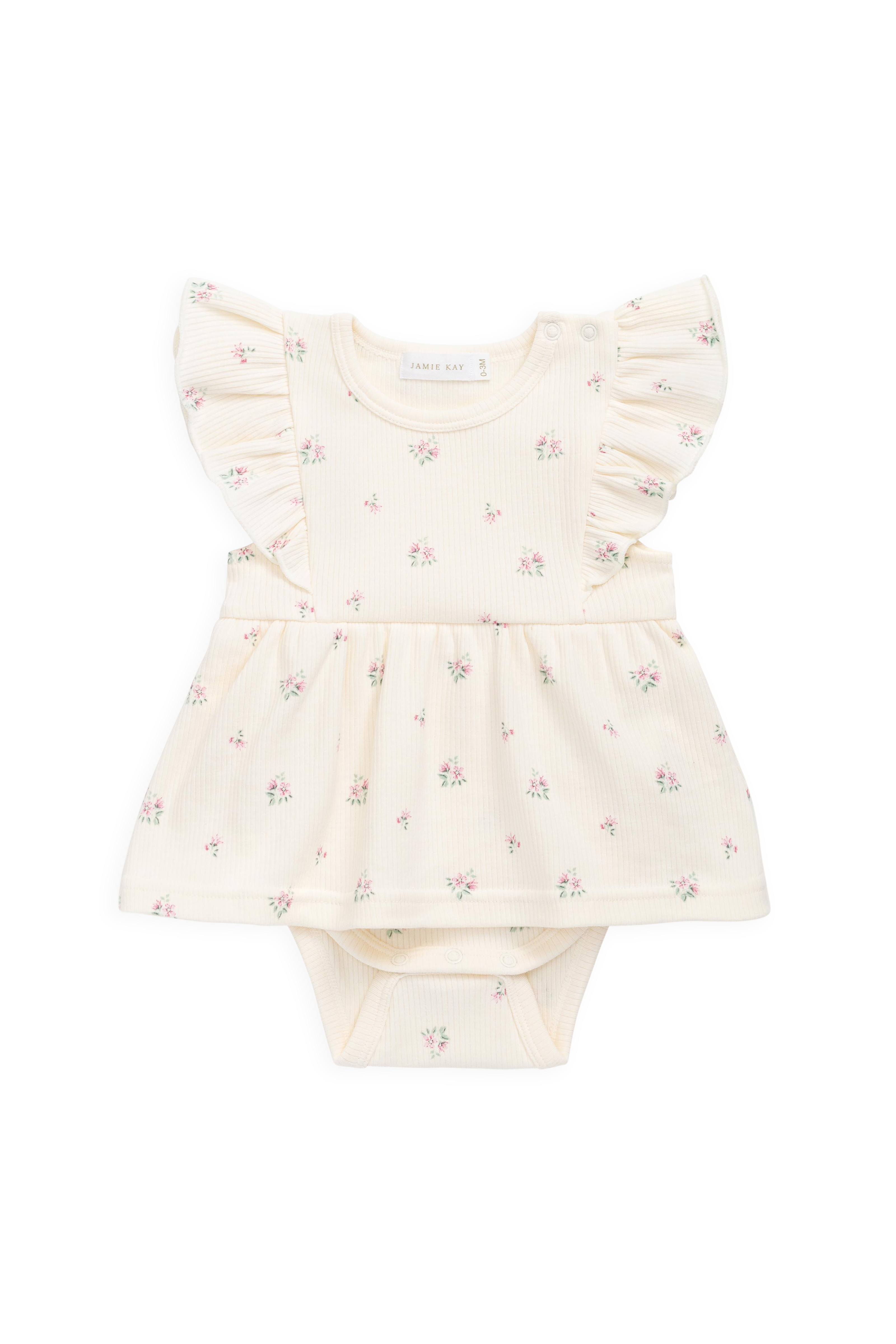 Organic Cotton Rib Elianna Playsuit