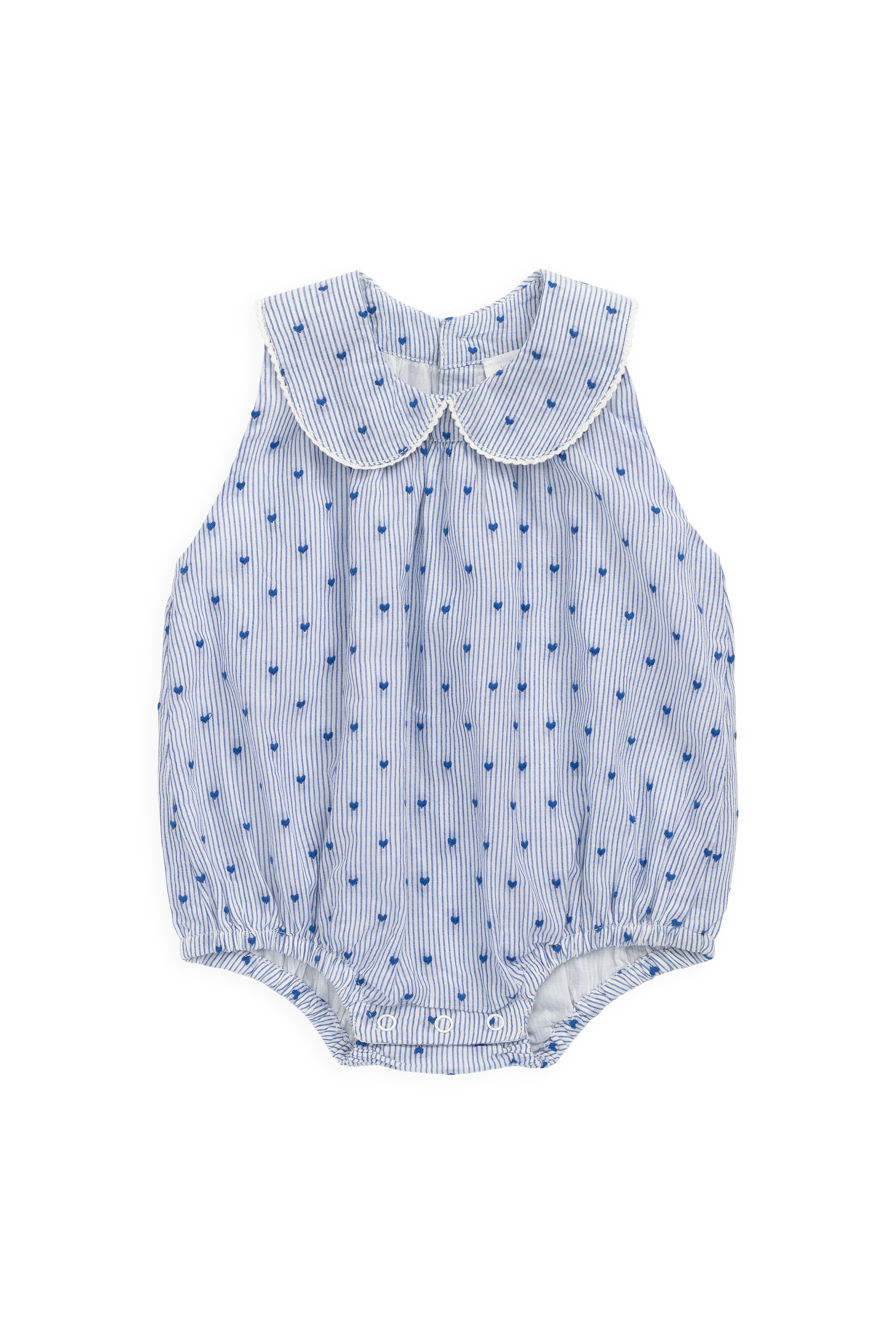 Organic Cotton Wisteria Playsuit