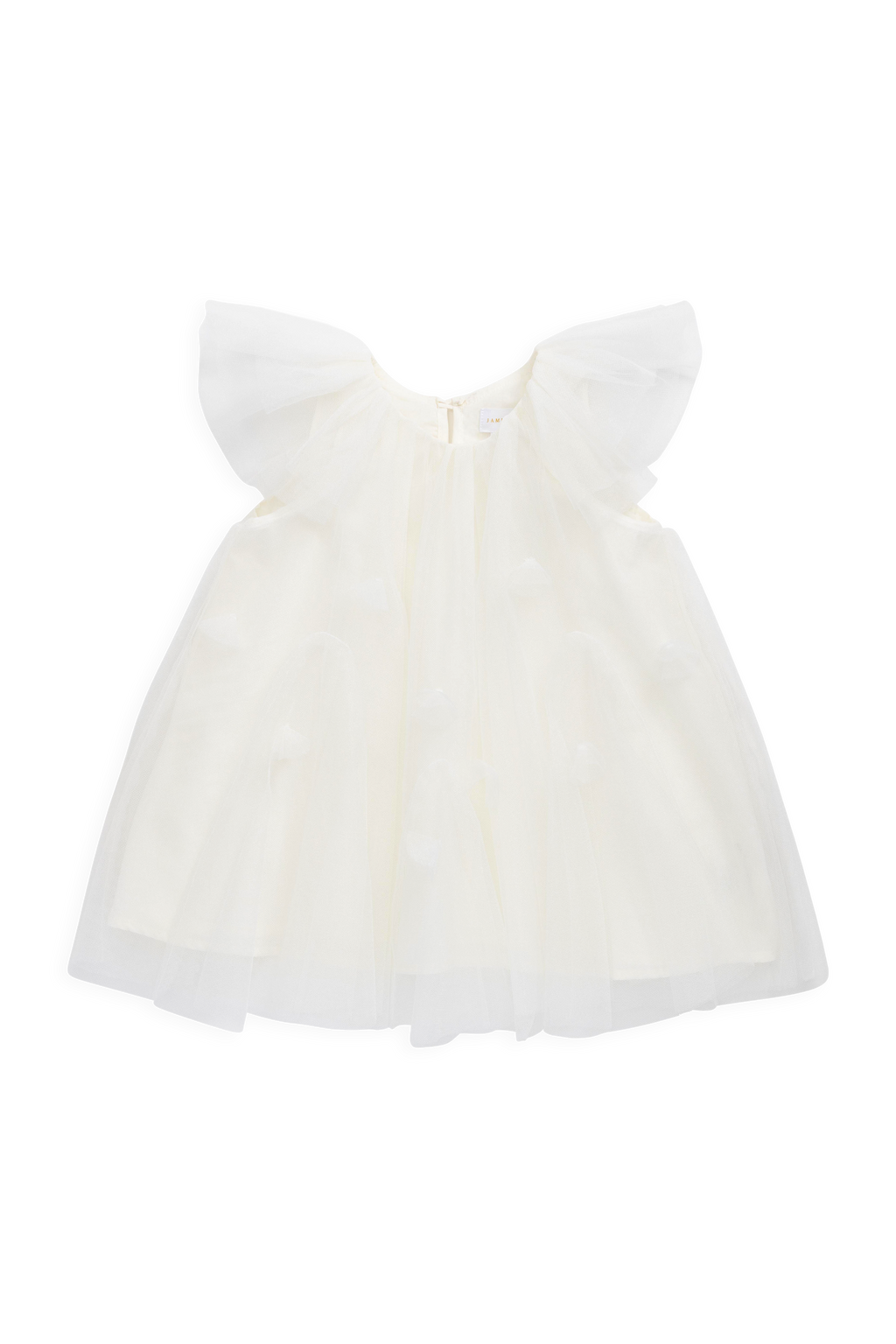 Cotton Dress with embroidered detail