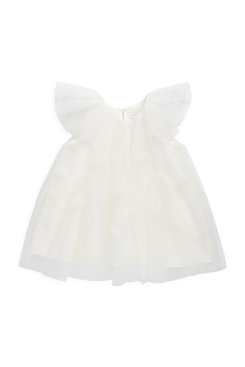 Cotton Dress with embroidered detail