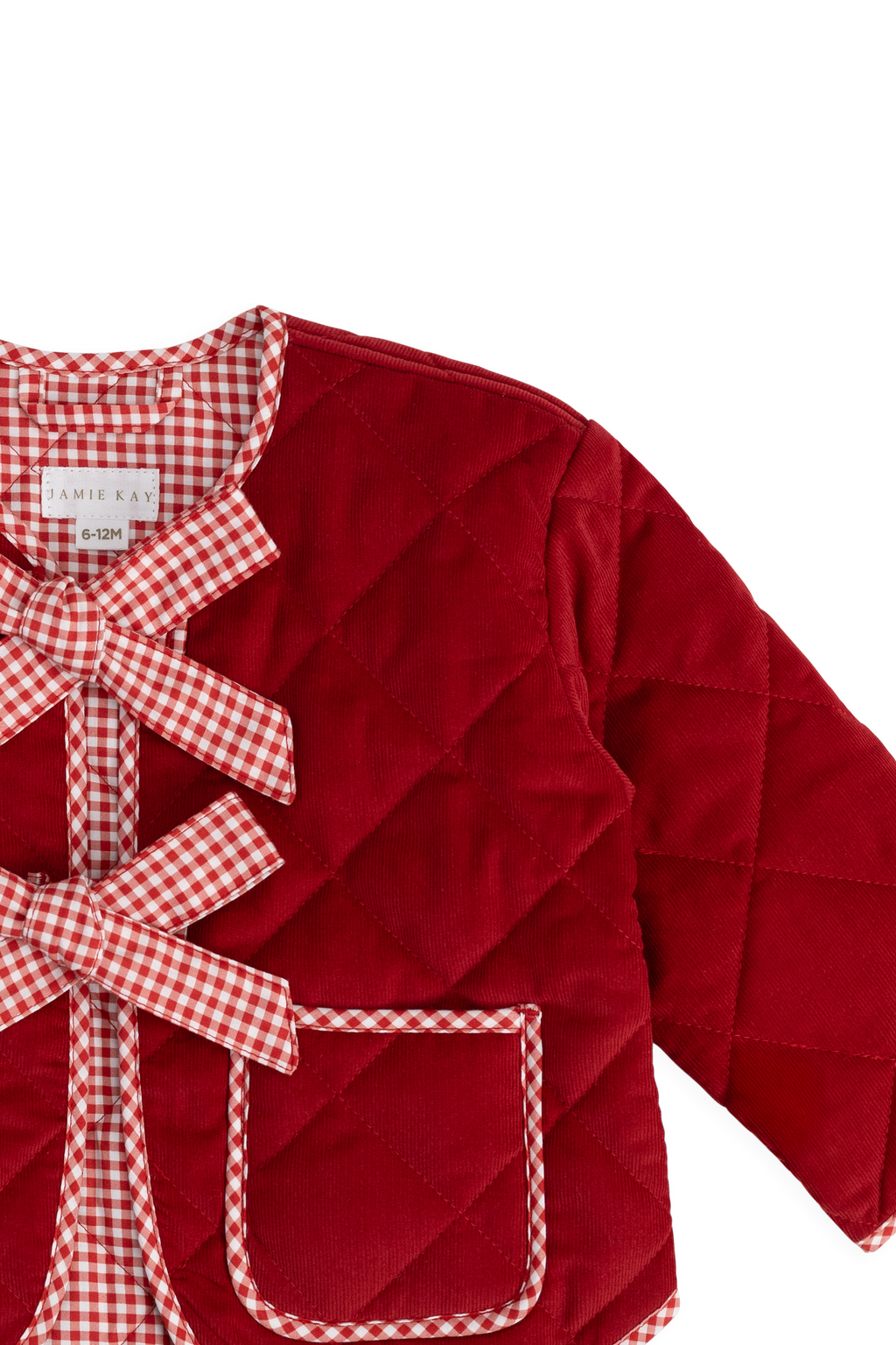 Gingham Cotton Jacket with pockets