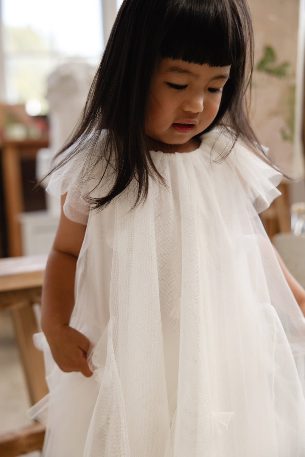 Cotton Dress with embroidered detail