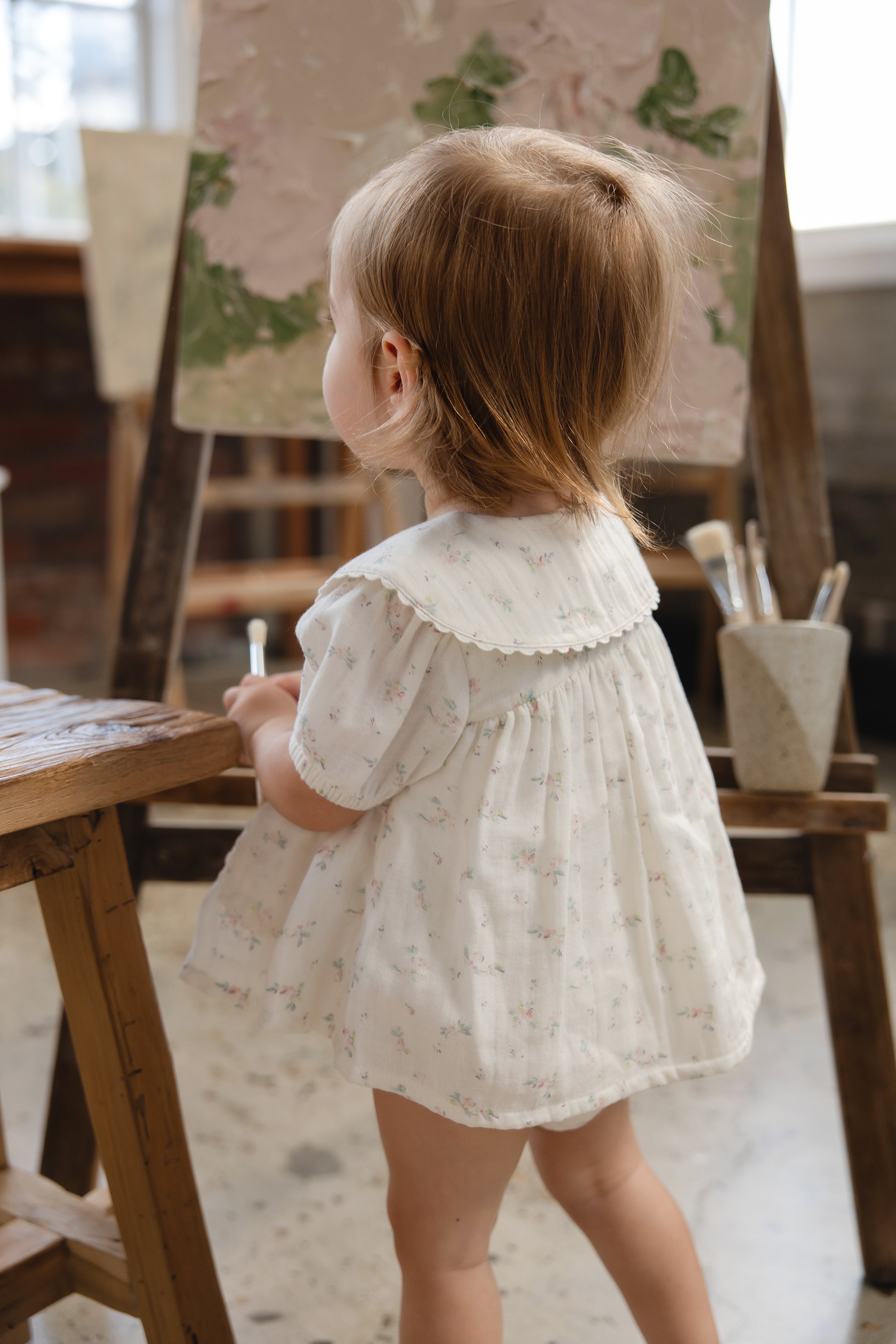 Organic Cotton Muslin Kodi Top