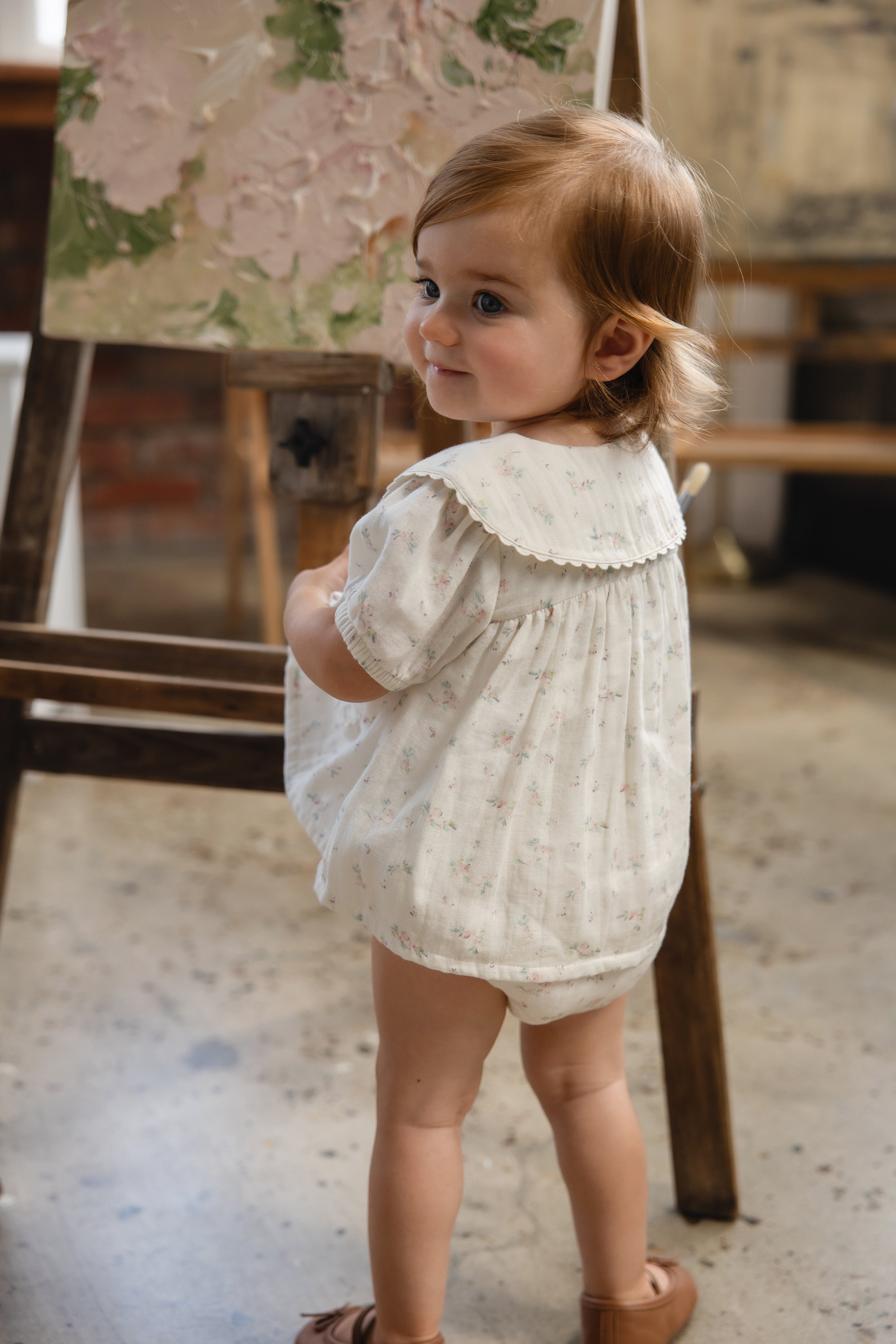 Organic Cotton Muslin Kodi Top