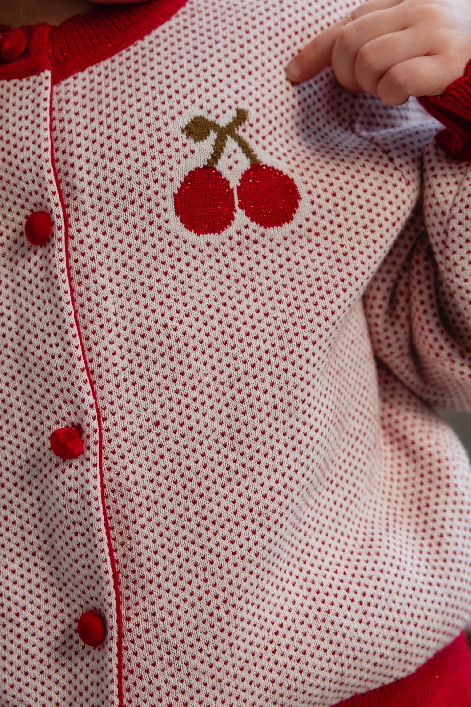 Liana Cardigan - Liana Cherry