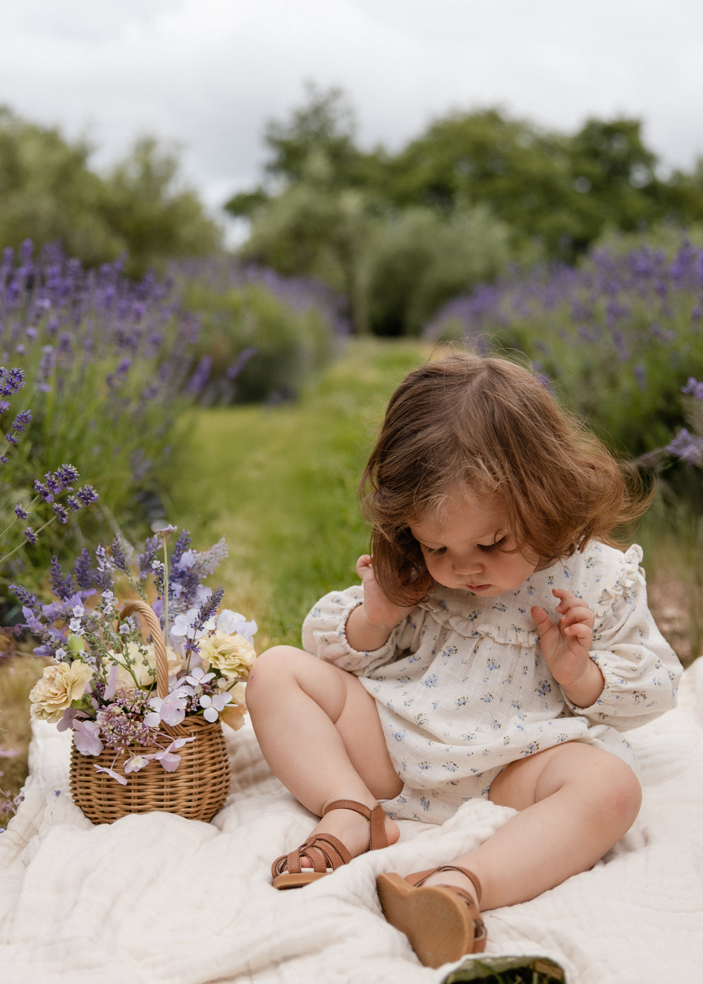 Organic Cotton Frill Bloomer