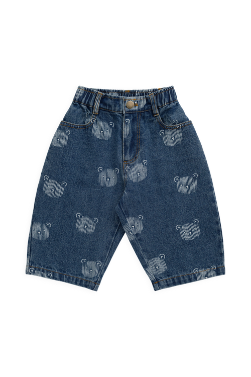 Blue Denim Pants with pockets
