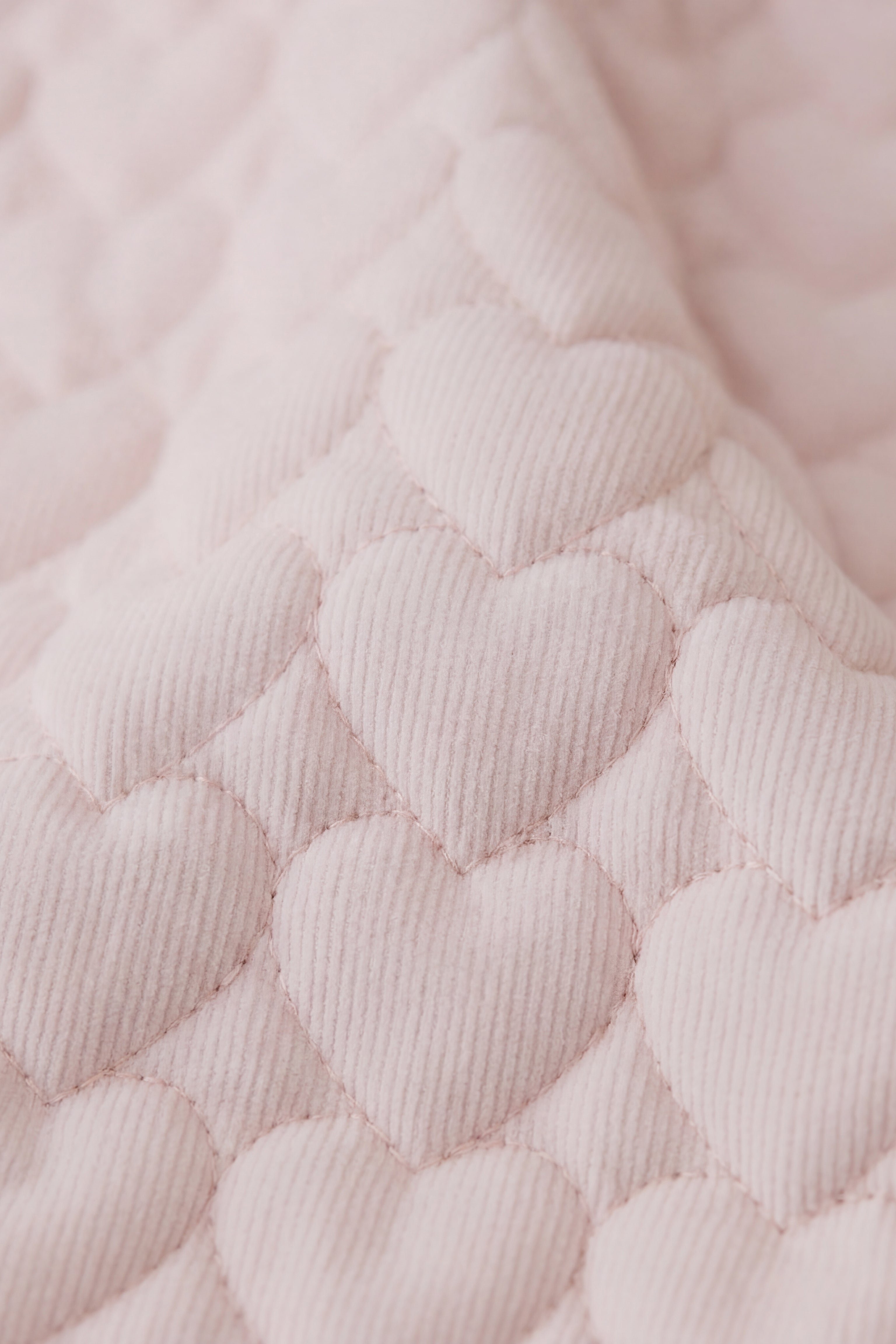 Elara Pincord Jacket - Soft Misty Rose