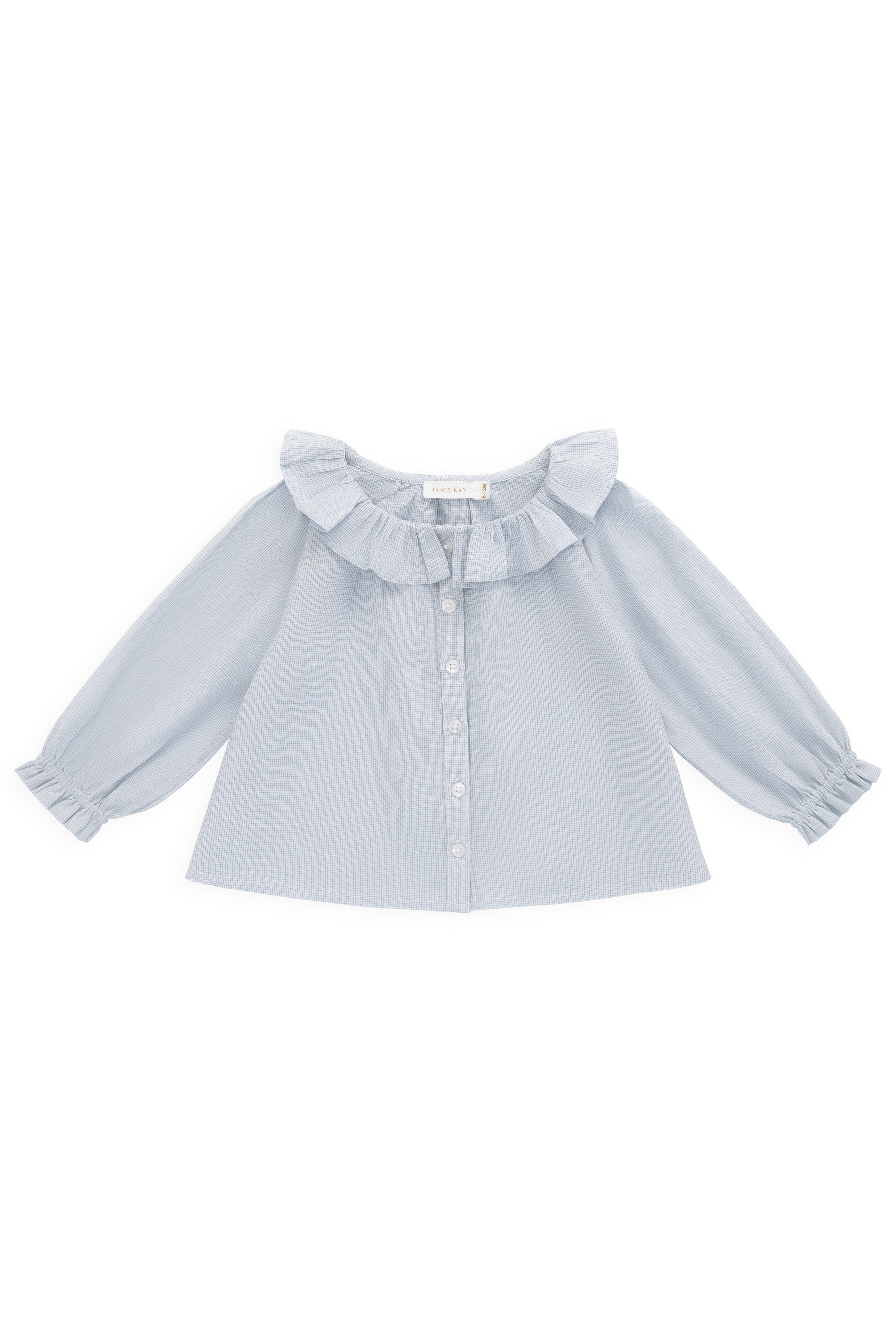 Organic Cotton Gaelle Top - Petite Check